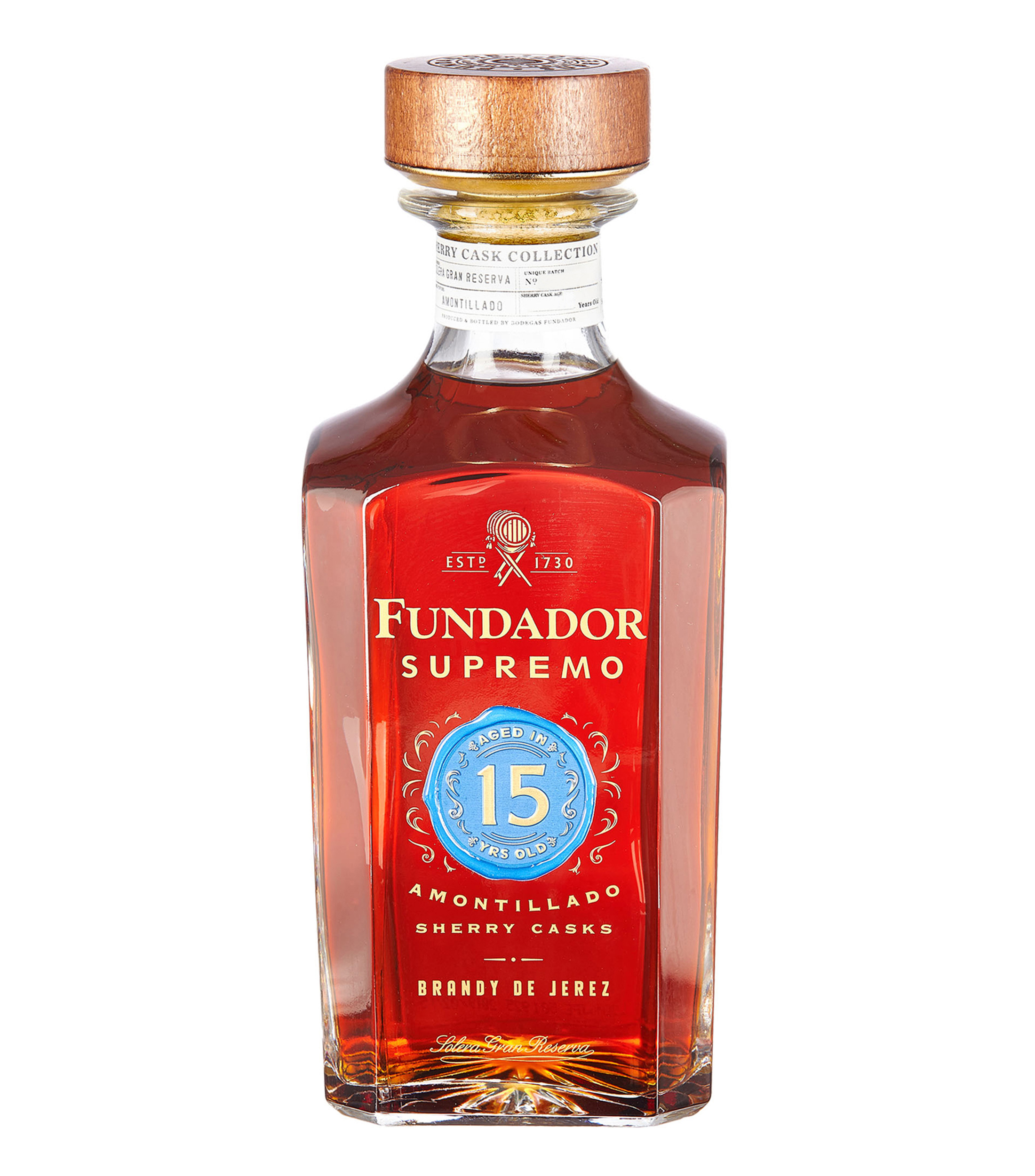 Fundador Supremo Brandy Fundador Supremo 15 700 Ml El Palacio De Hierro