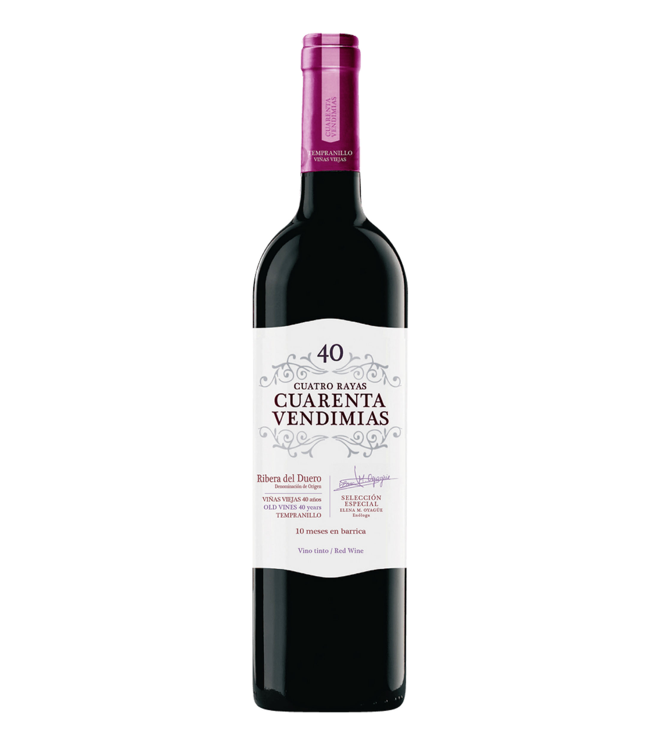 Cuatro Rayas Vino Tinto Tempranillo 750 Ml El Palacio De Hierro