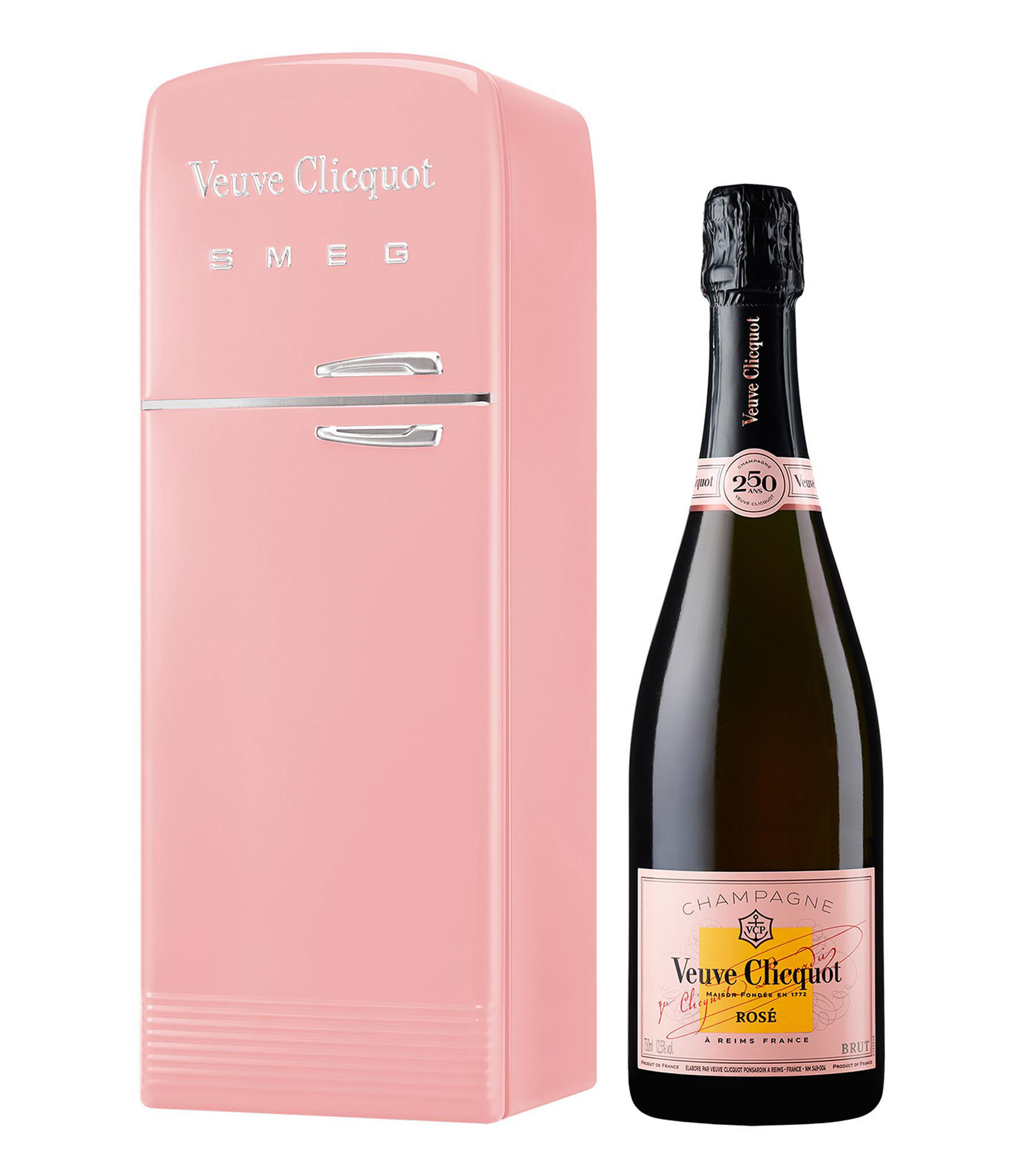 Veuve Clicquot Champagne Ros Veuve Clicquot Smeg Fridge Ml El