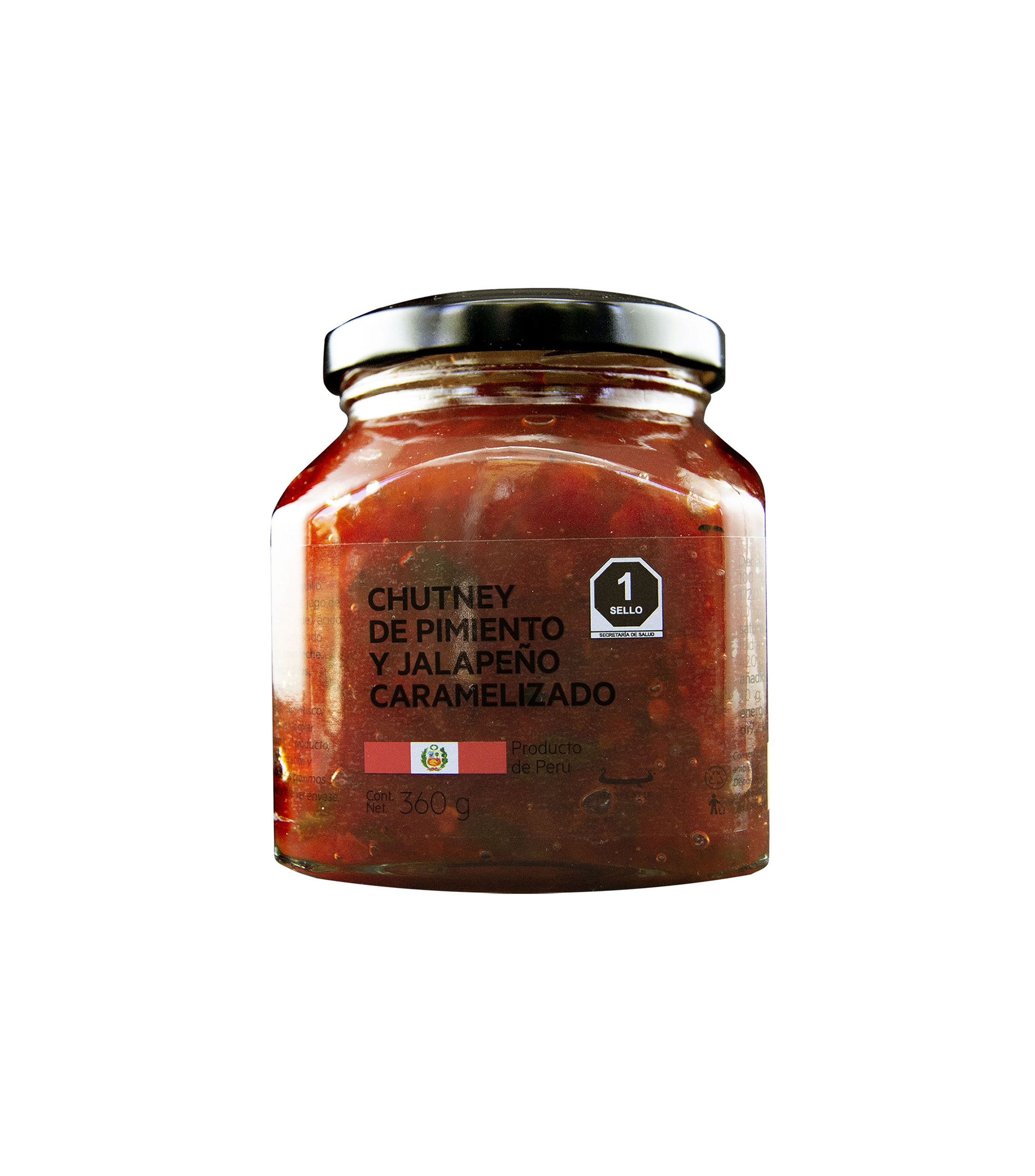 Hanseatik Chutney de Pimiento y Jalapeño Caramelizado 360 g El