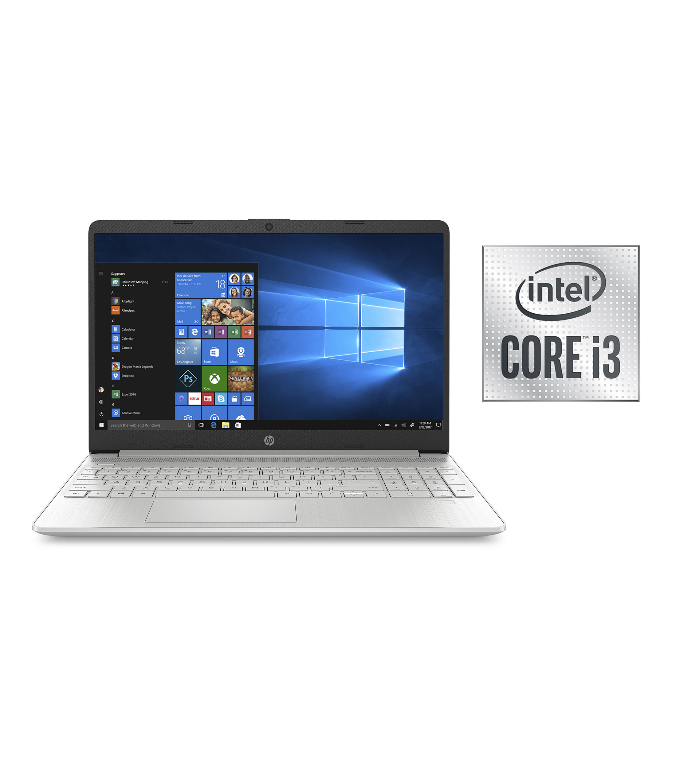 Hp Laptop Hp 15 Dy1002la Windows 10 Intel Core I3 8gb Ram 256gb Ssd 15 6232