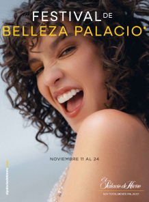 Imagen de la portada de la Guia de Festival de Belleza El Palacio de Hierro de NOVIEMBRE