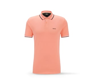 Polo color coral de la marca Boss, Polos Hombre