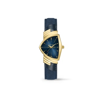 Reloj negro con dorado, HAMILTON