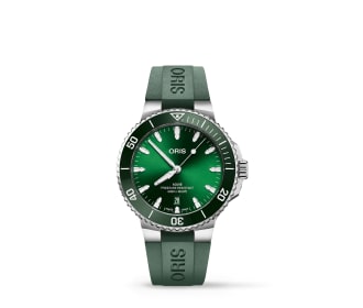 Reloj verde con caratula verde, ORIS