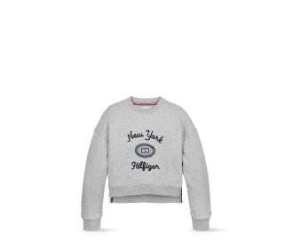 sudadera gris de niño