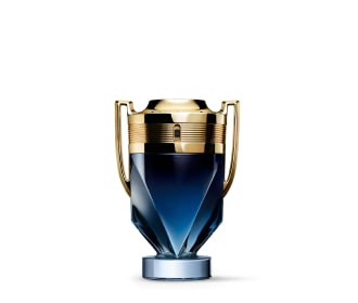 Imagen de un frasco de perfume en forma de trofeo