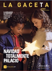 Imagen de la portada de la Gaceta de El Palacio de Hierro de Diciembre