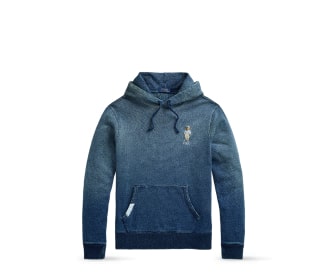 sudadera azul, HOMBRE