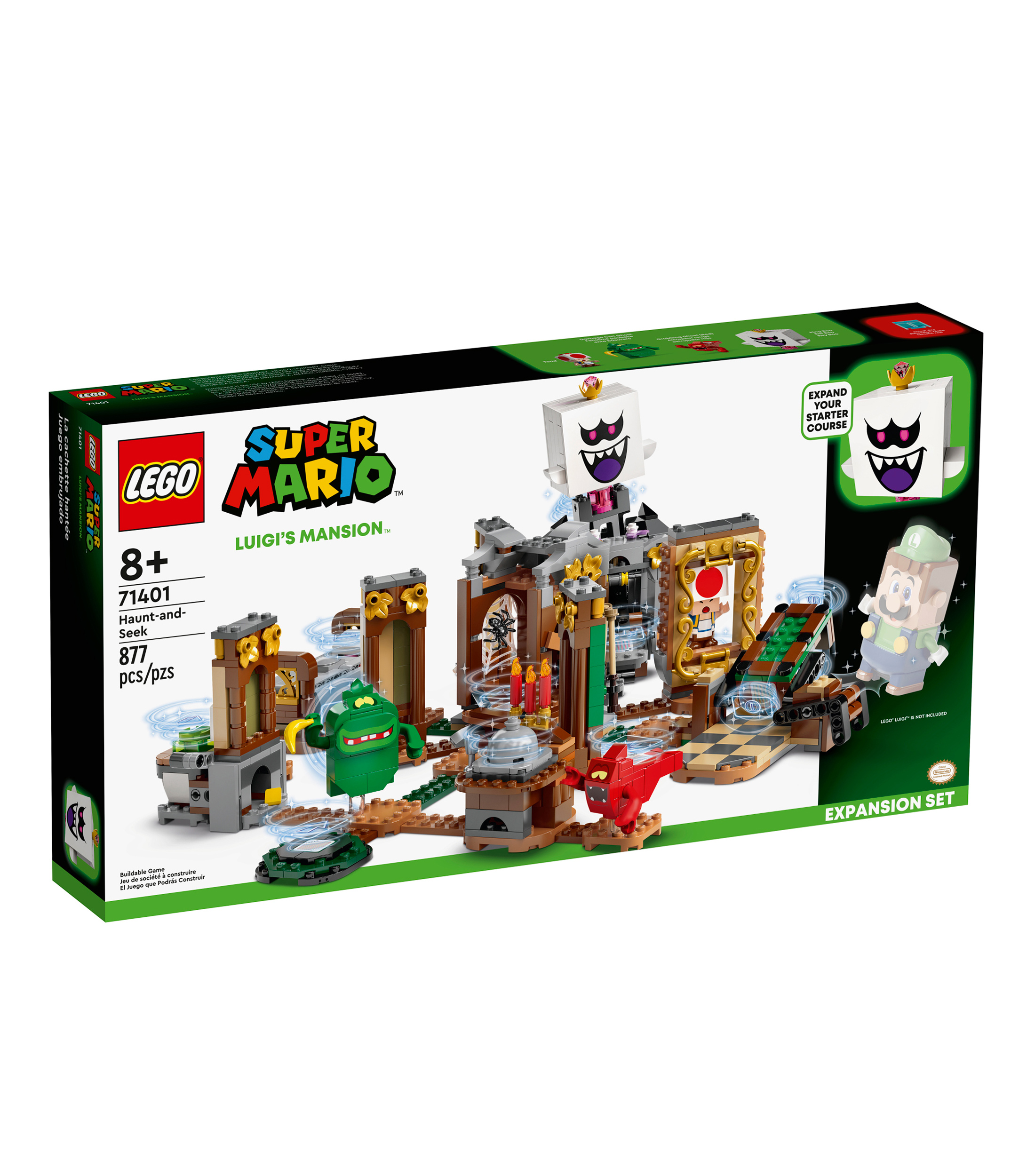 Lego Lego Super Mario Set de Expansi n Juego embrujado en la Mansi n de Luigi El Palacio de Hierro