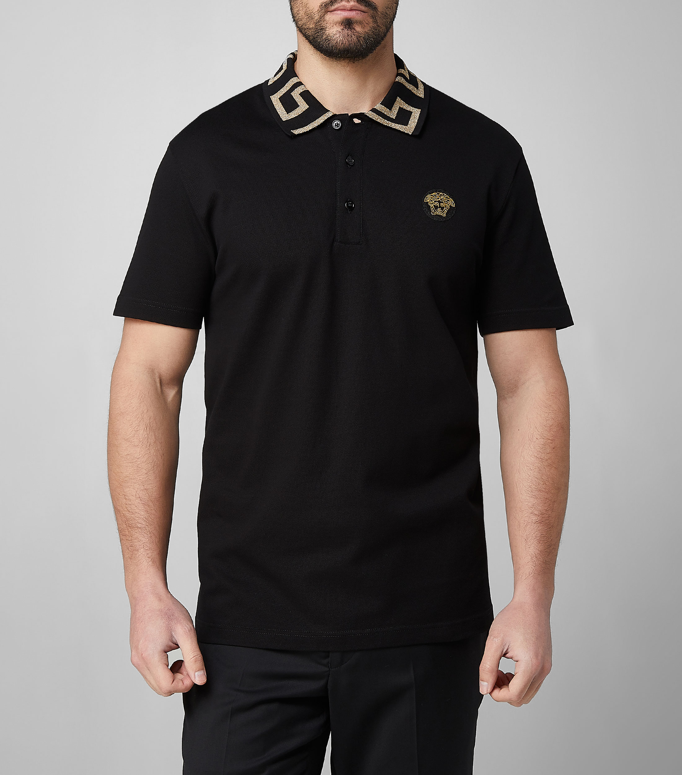 Versace Playera Tipo Polo Manga Corta Hombre El Palacio de Hierro