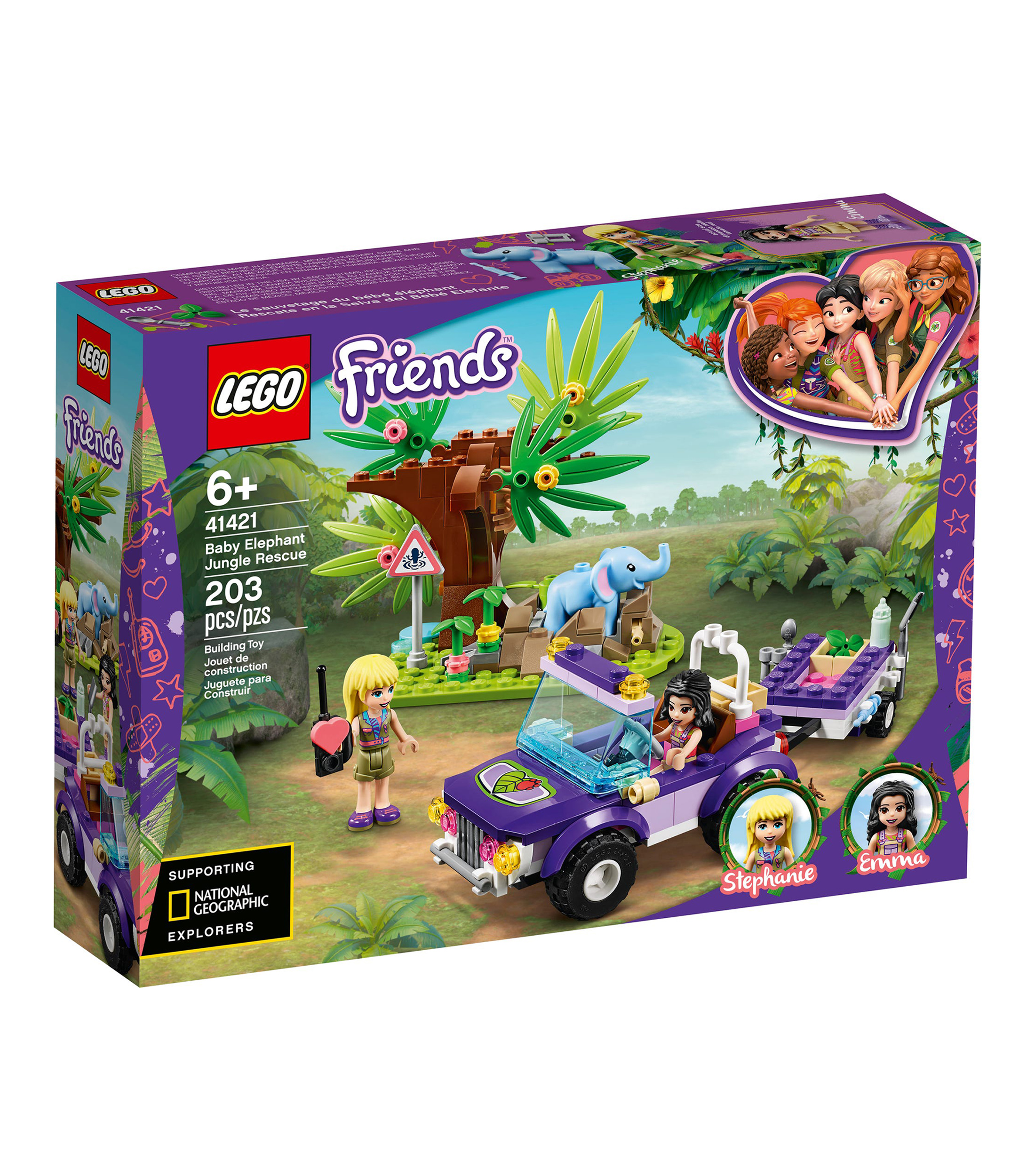 lego friends baby elephant