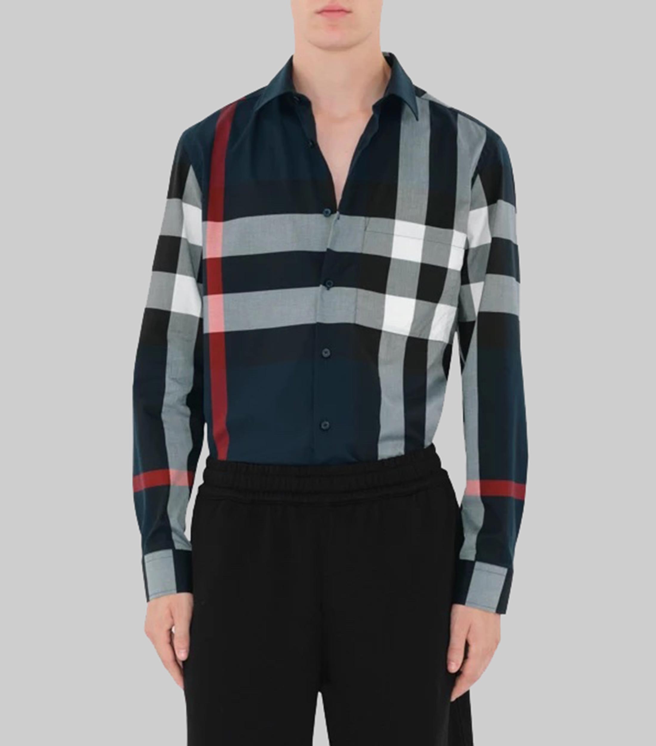 Camisas fashion burberry de hombre