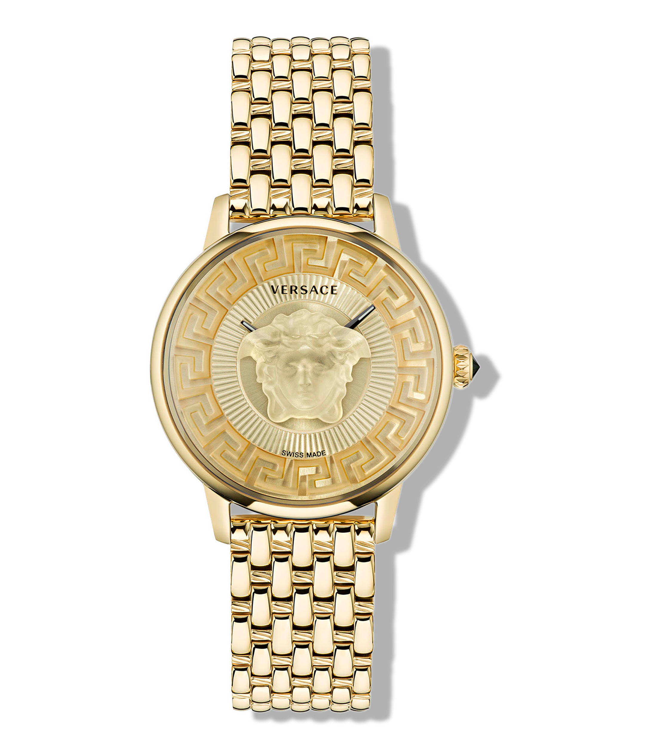 Versace Reloj para Mujer Medusa Alchemy De Vestir Dorado El