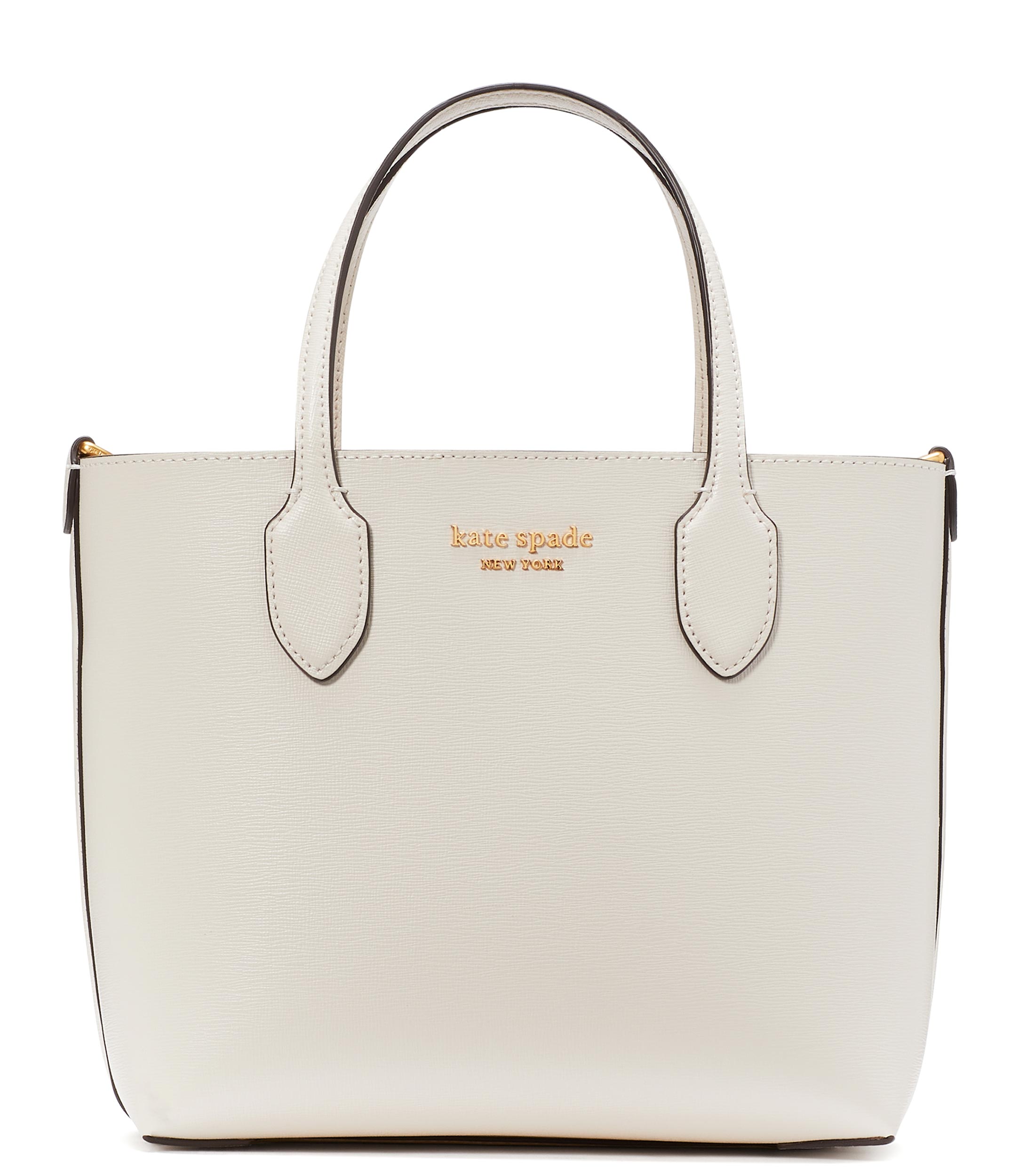 Kate Spade New York Bolso Tote blanco en piel Bleecker liso Mujer