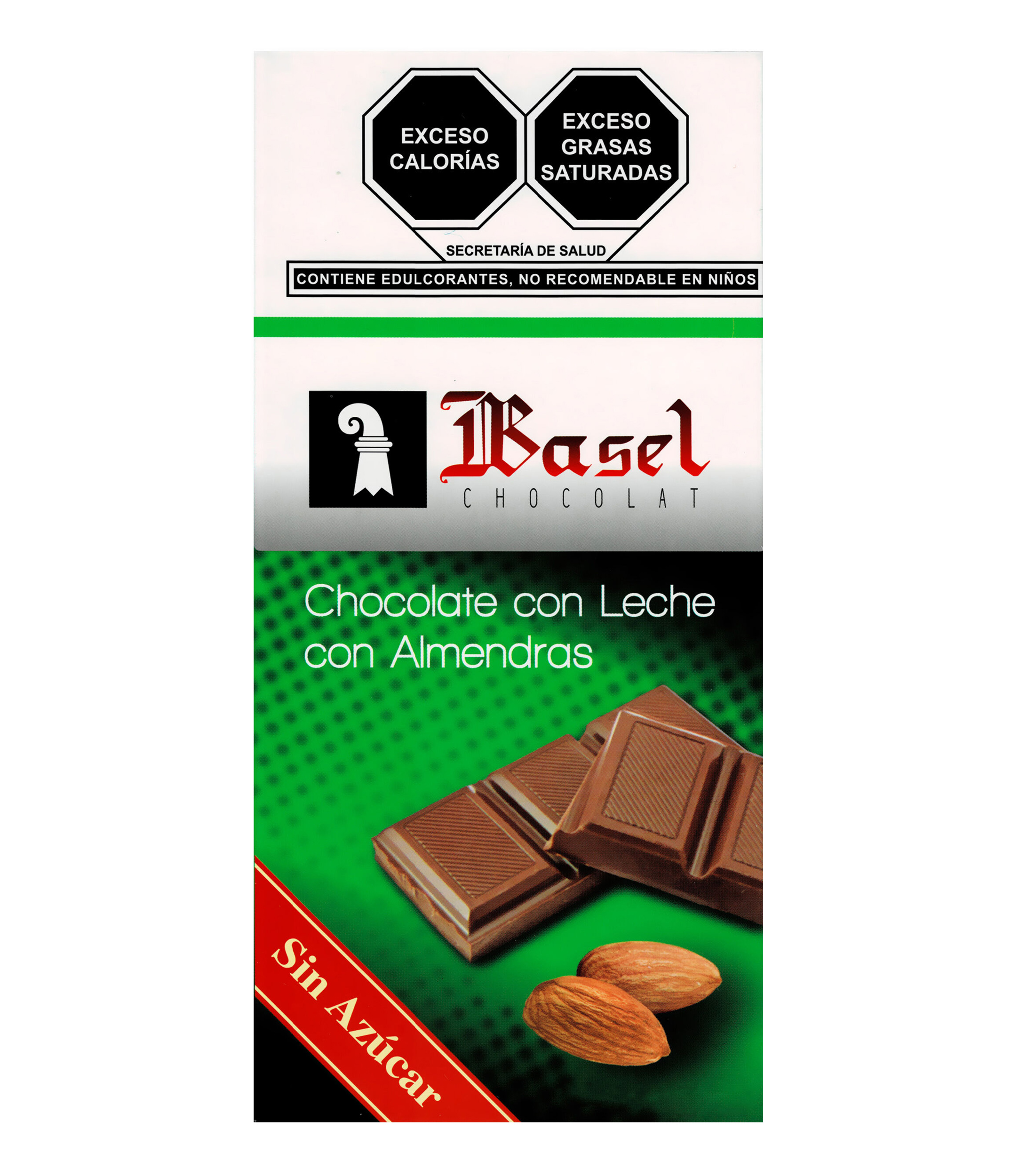 CHOCOLATE BASEL BLANCO SIN AZUCAR 100 GR –