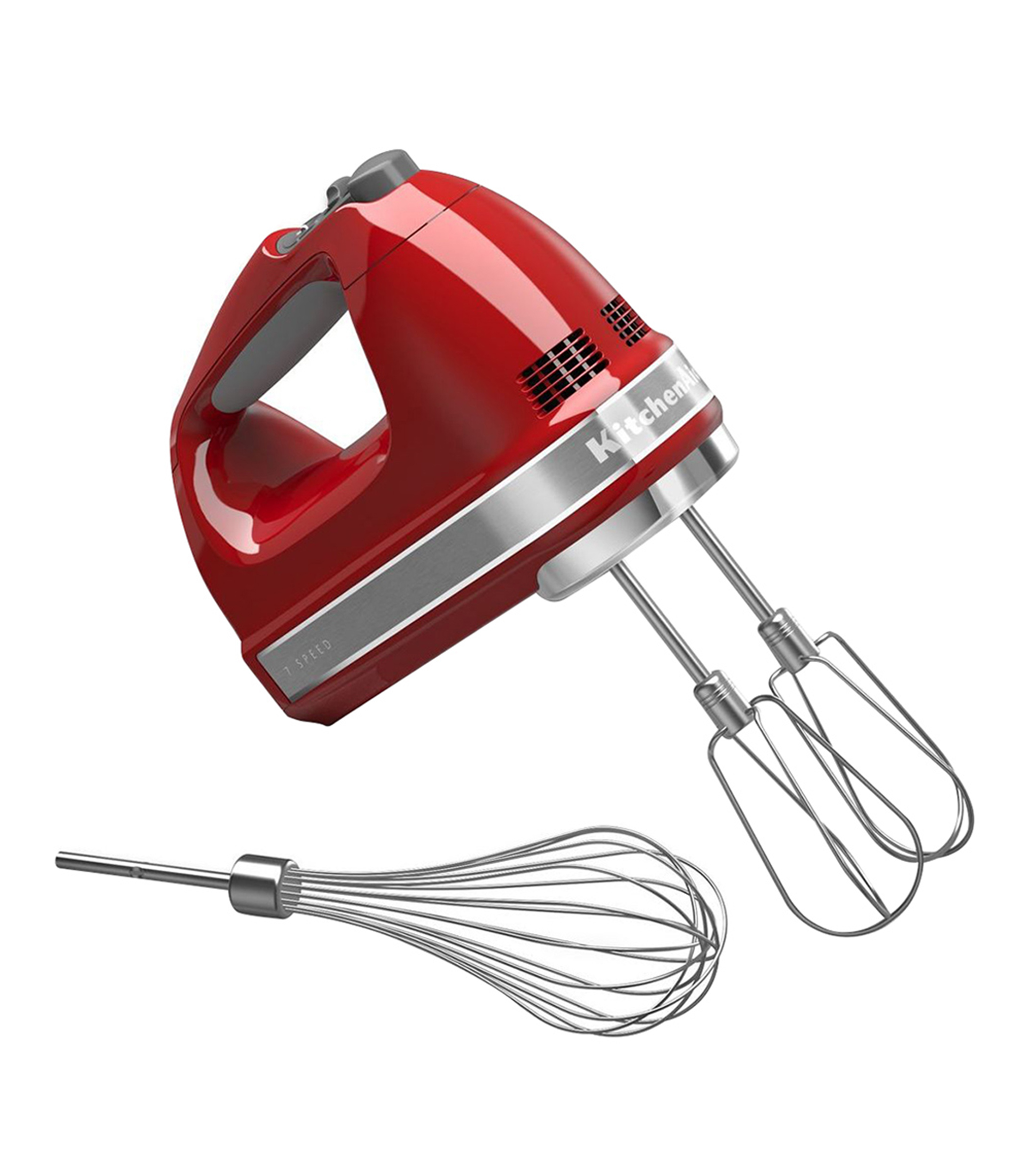 KitchenAid RKHB2561ER Batidora de mano de 5 velocidades Empire Red  (RENOVADA) (CERTIFICADA REFORMADA)