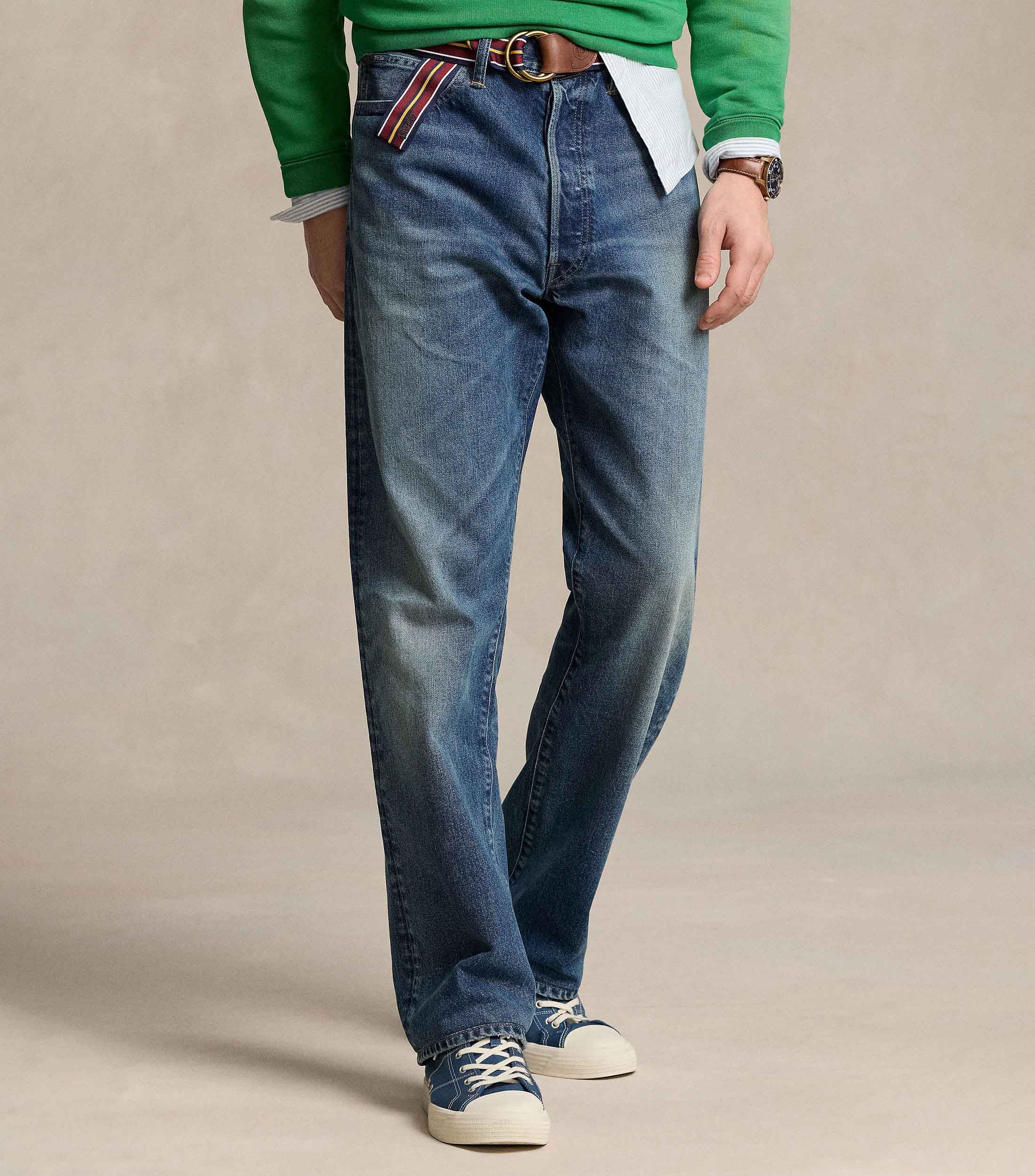 Moda Marca Jeans color contraste línea de coches Diseño algodón