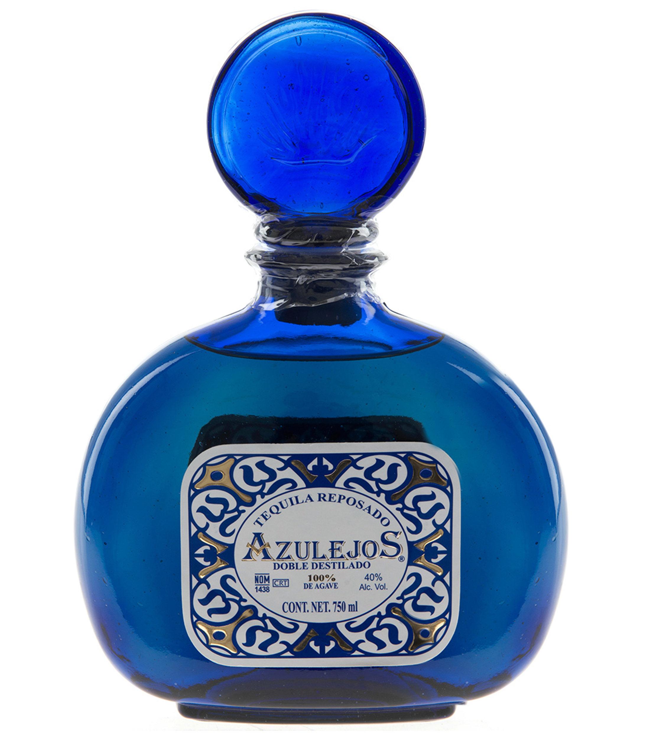 Los Azulejos Tequila Reposado, 750 ml - El Palacio de Hierro