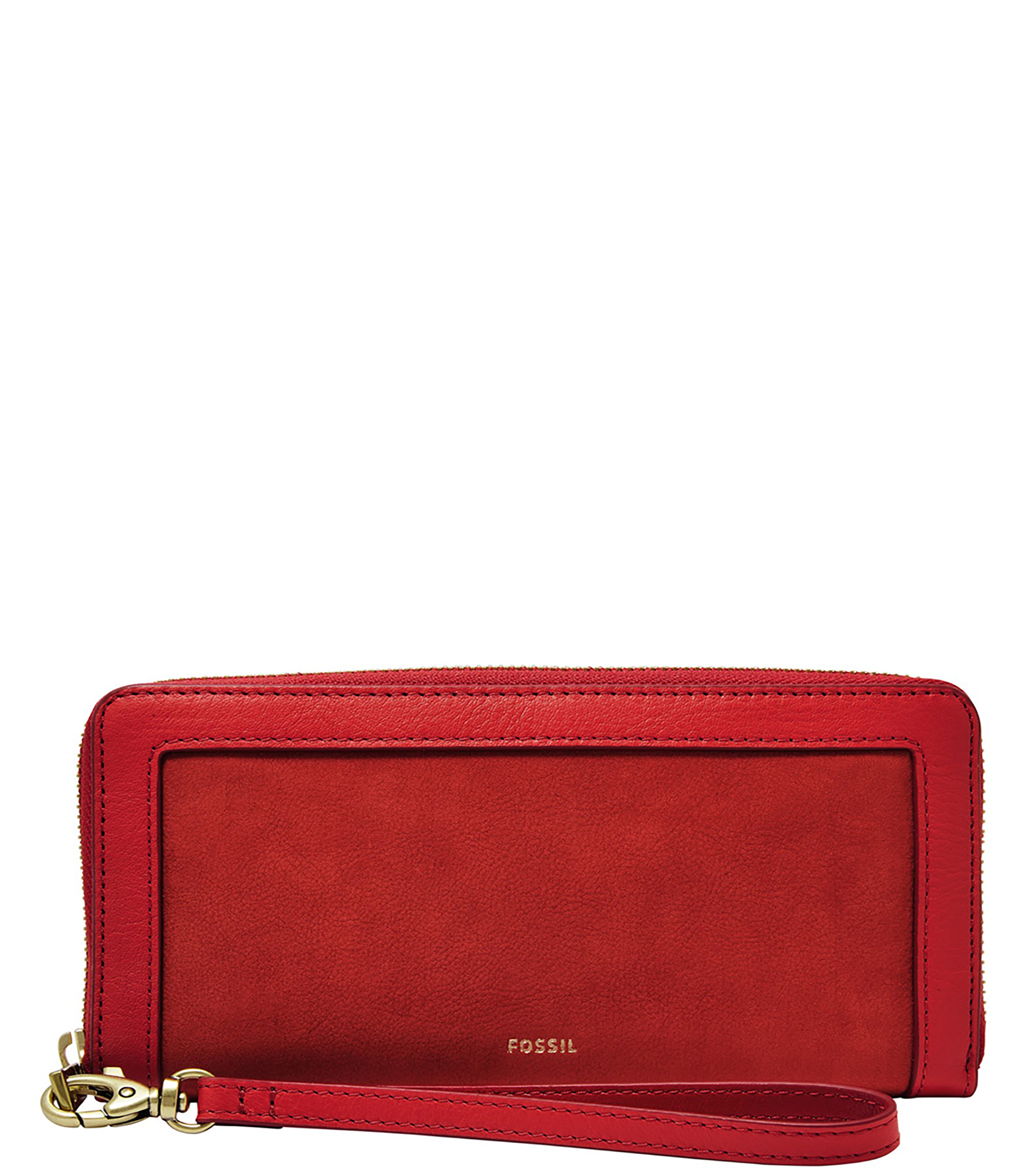 Fossil Cartera de piel estilo zip clutch Mujer El Palacio de Hierro