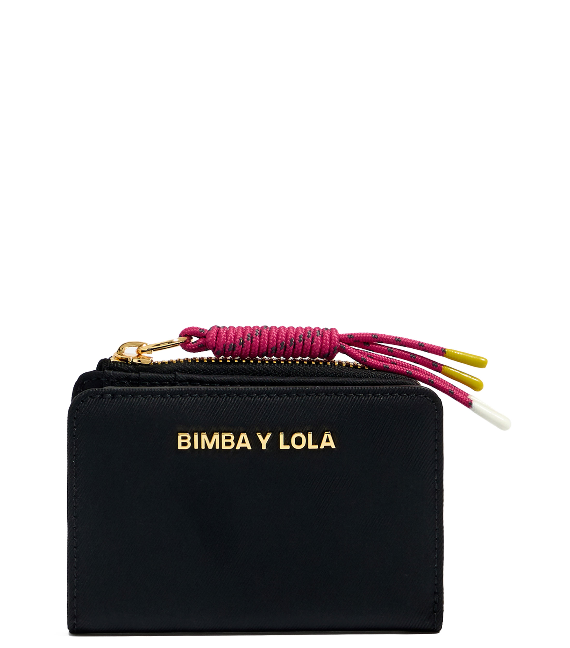 Bimba y Lola Cartera rectangular nylon negra Mujer El Palacio