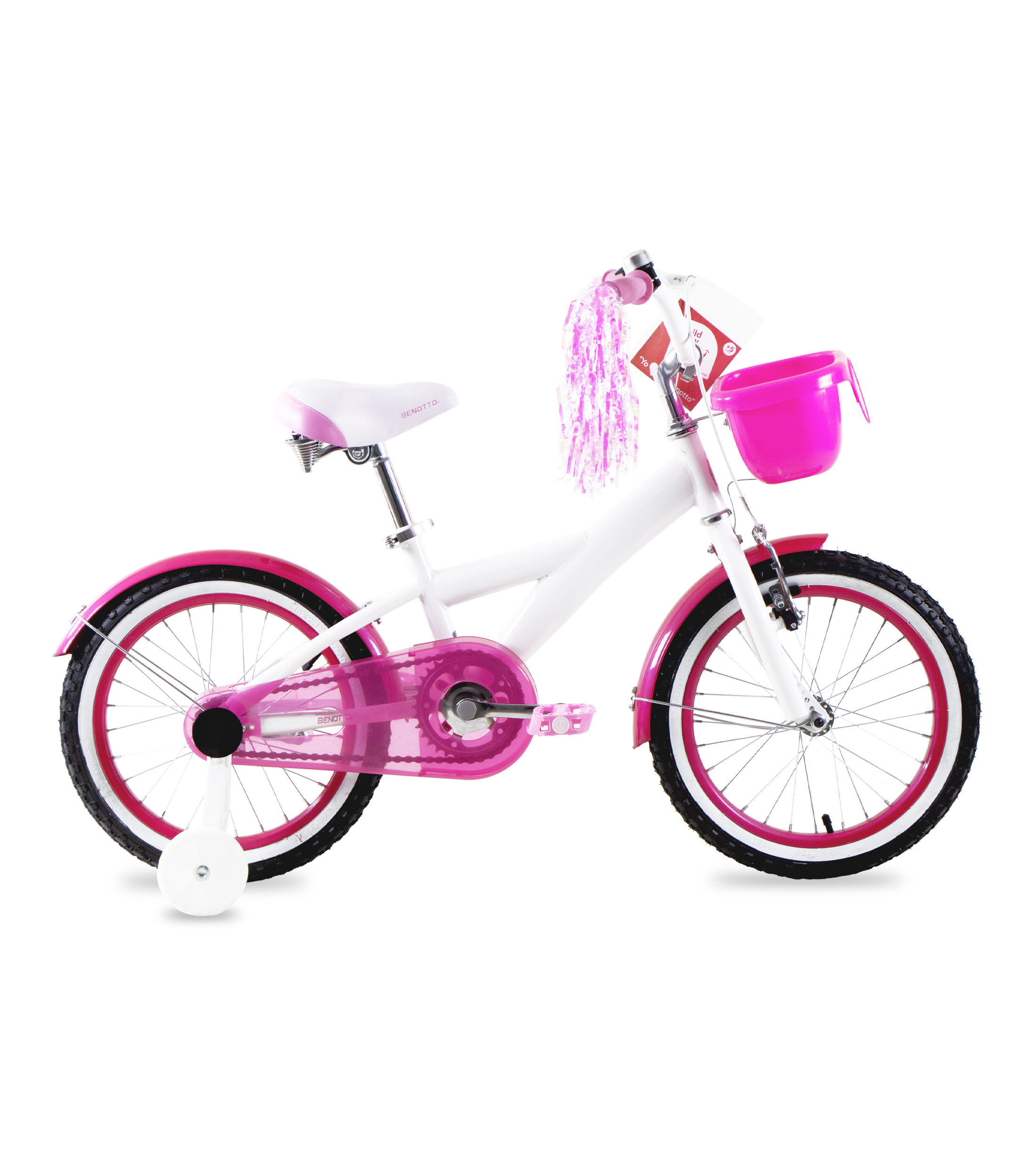 Bicicleta para niñas rin 12 - 2 a 5 años Palace Blanco DRIVE