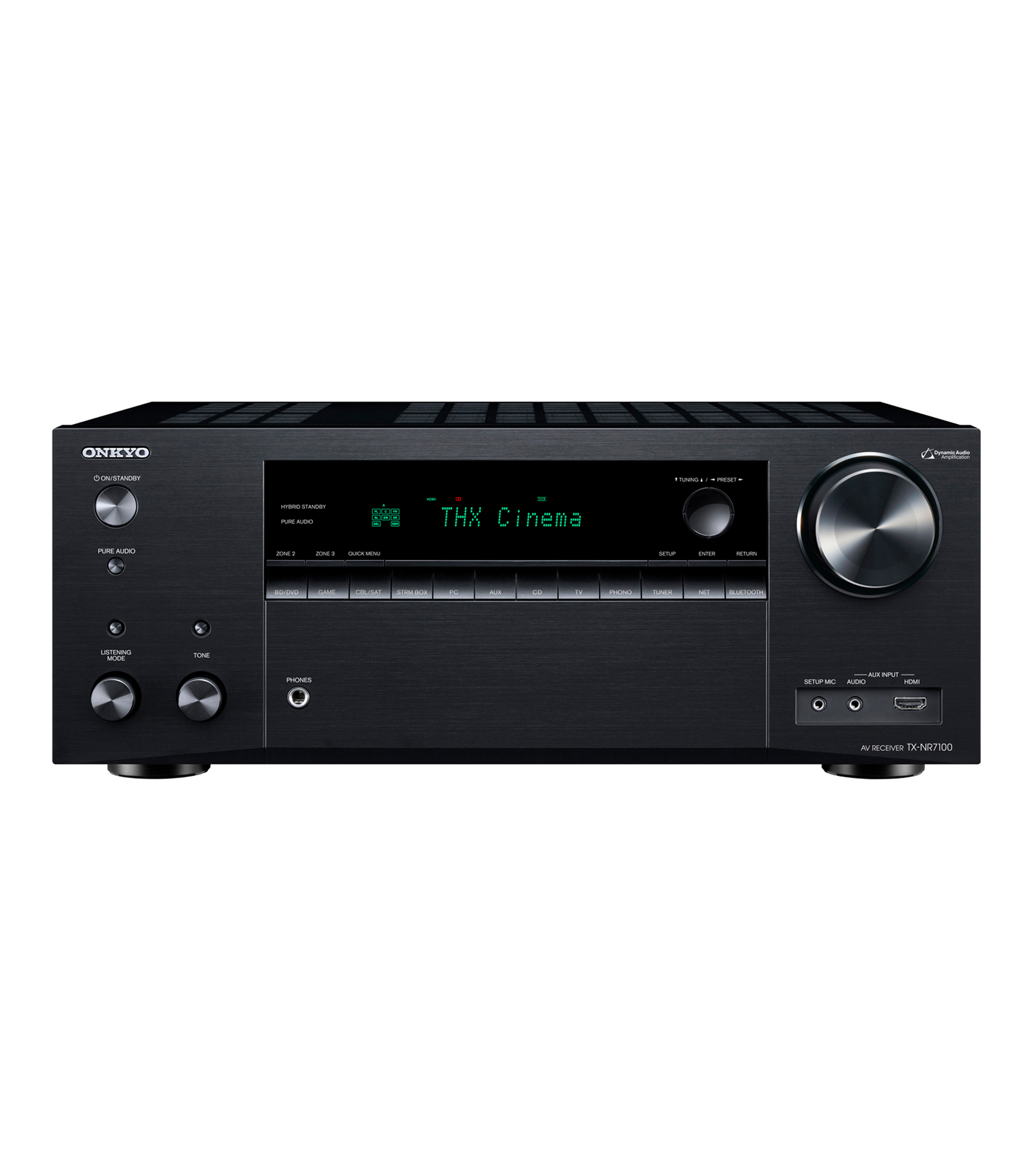 Receptor de audio TX-NR7100 negro Onkyo