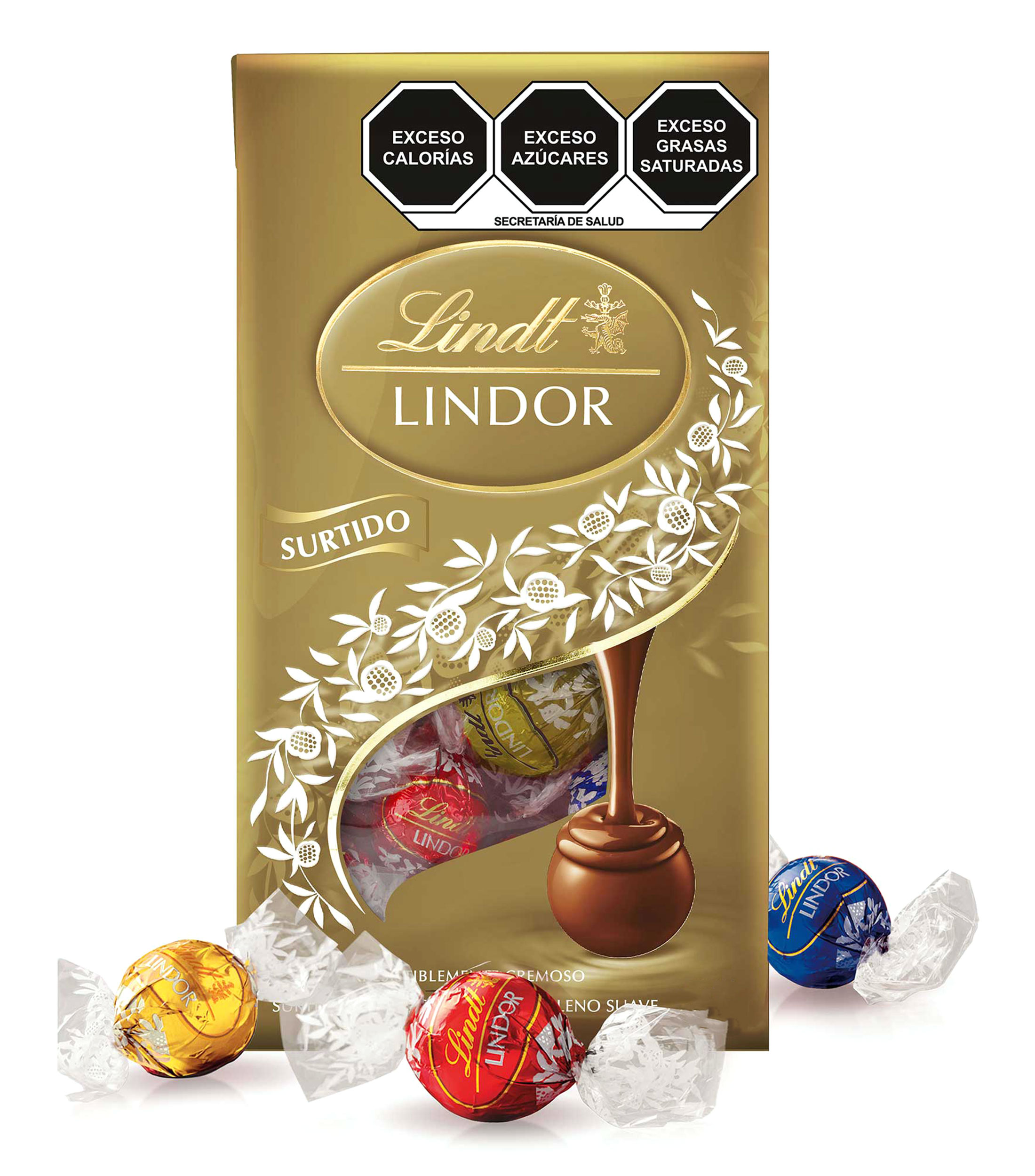 Lindt Lindor Bolsa Surtido 120 G - El Palacio de Hierro