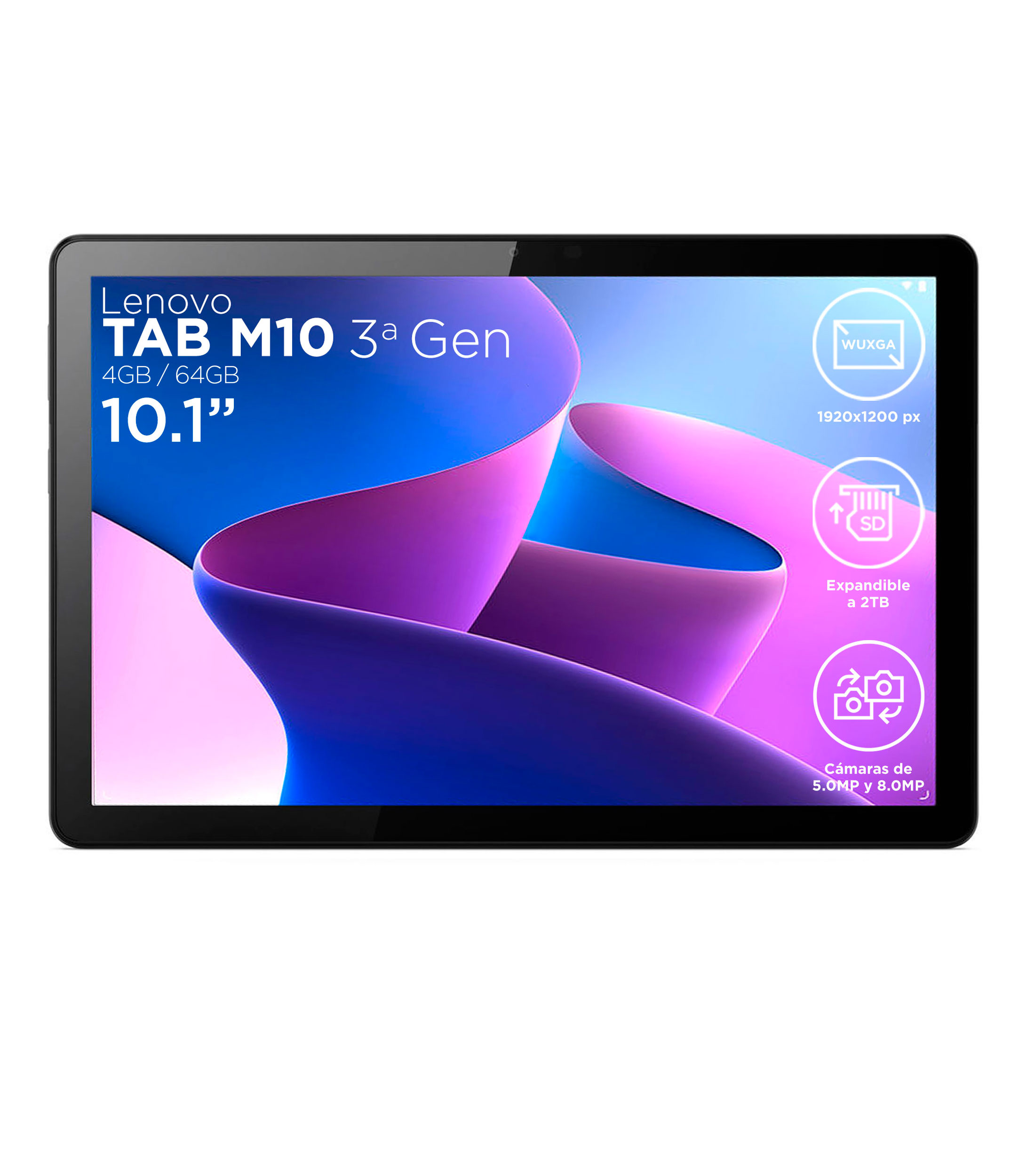 Lenovo Tablet M10 101 Unisoc T610 Ram 4 Gb 64 Gb Storm Grey El Palacio De Hierro 6536