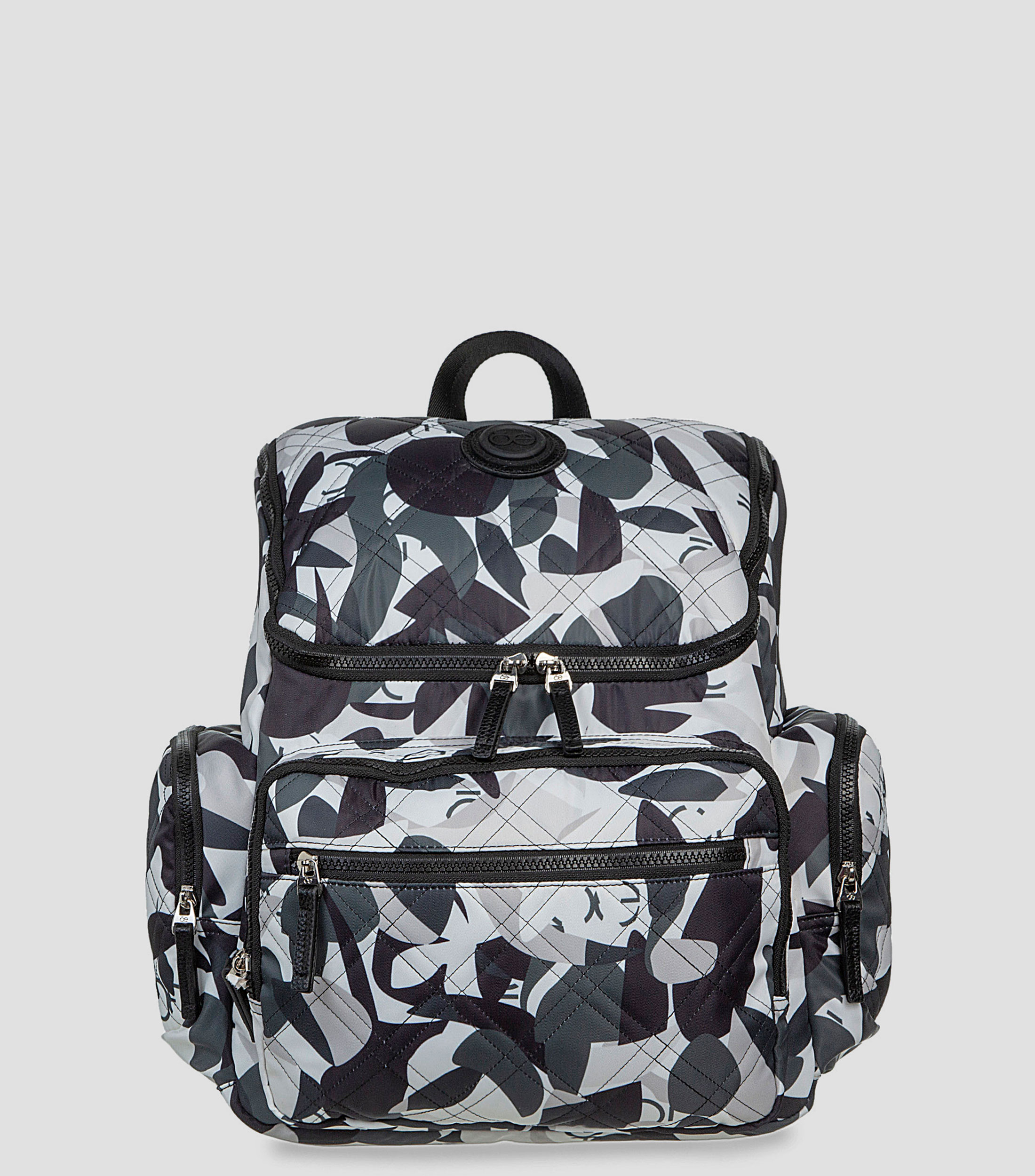 Pañalera Backpack con estampado Clóe