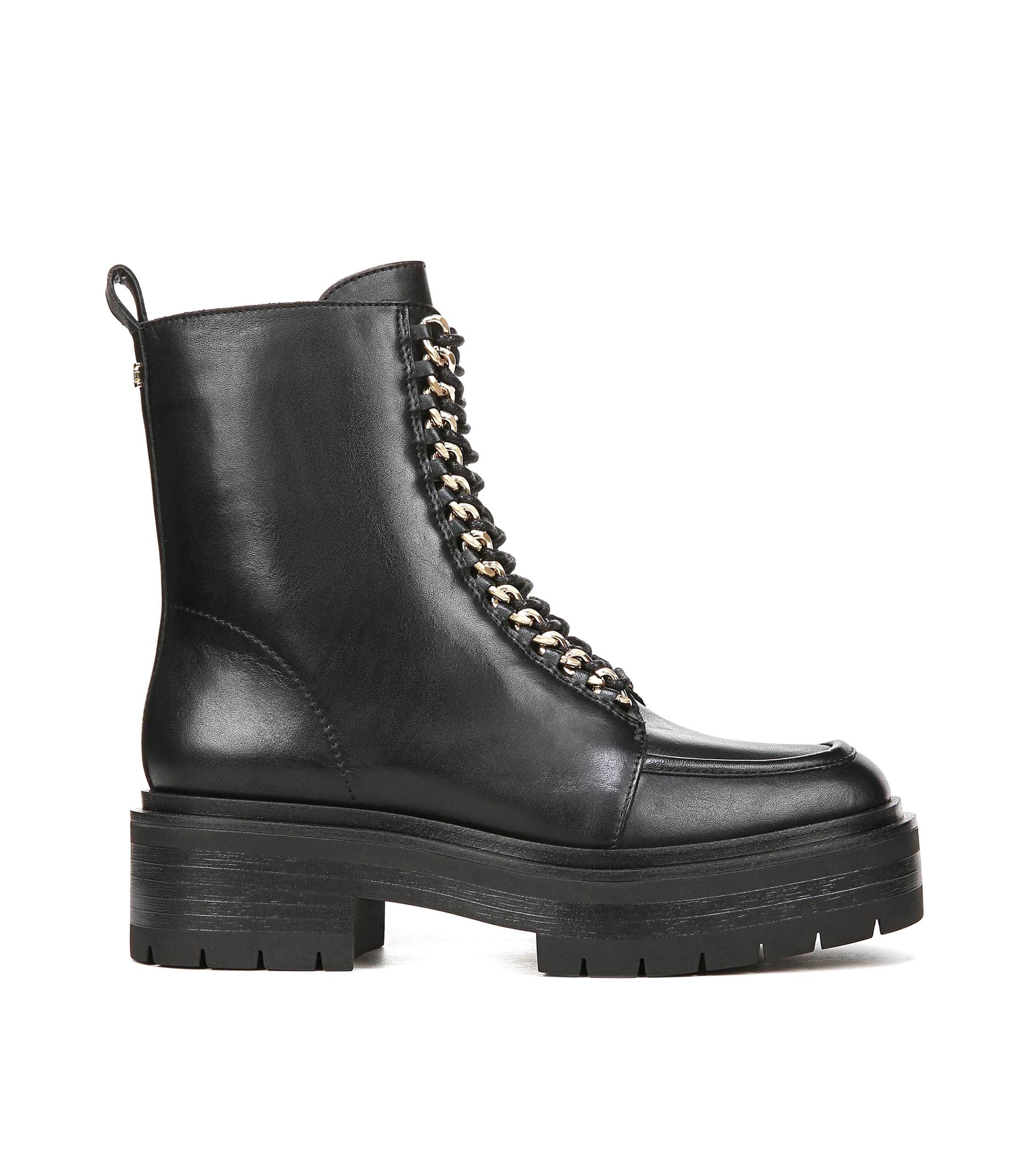 Sam Edelman Botas casuales cortas en piel con tac n bajo ancho