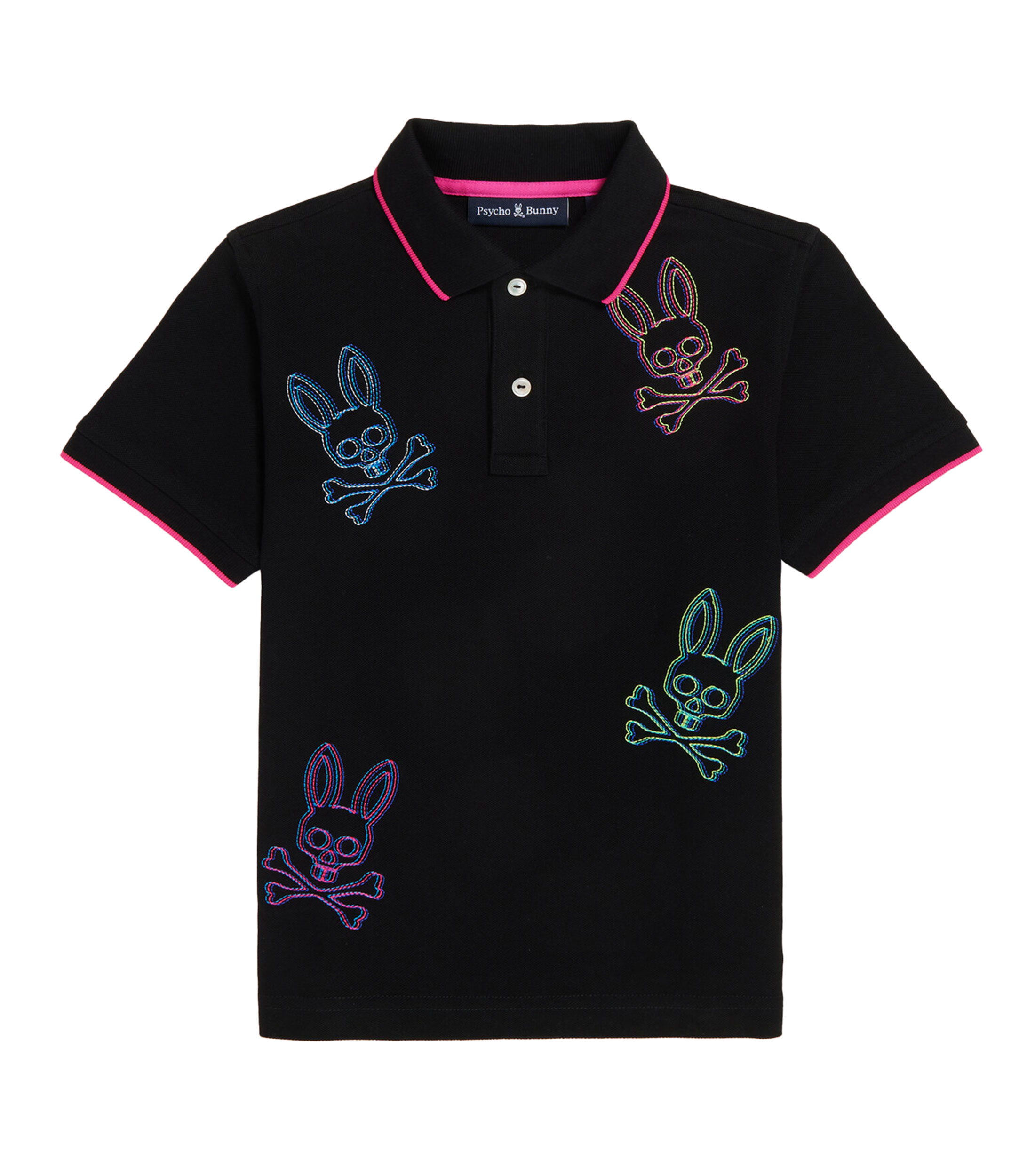 Psycho Bunny Playera tipo polo manga corta con logotipos Nino El Palacio de Hierro