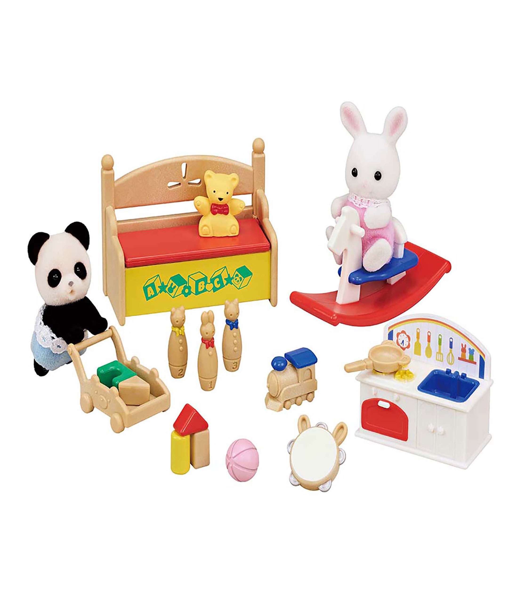 Sylvanian Families la hora del baño para el bebé