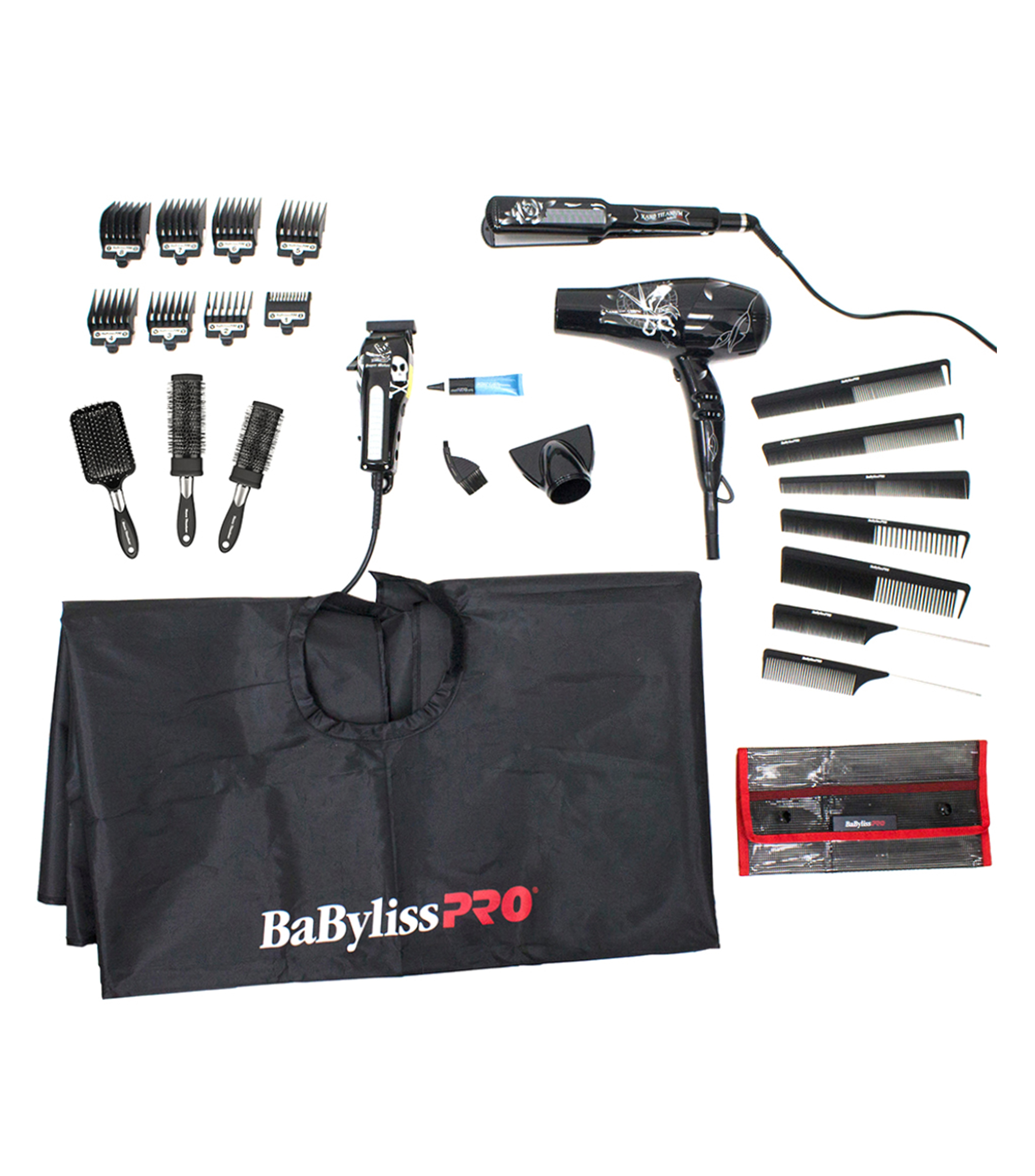 BaByliss Set De Herramientas Profesionales De Barbería - El Palacio De ...