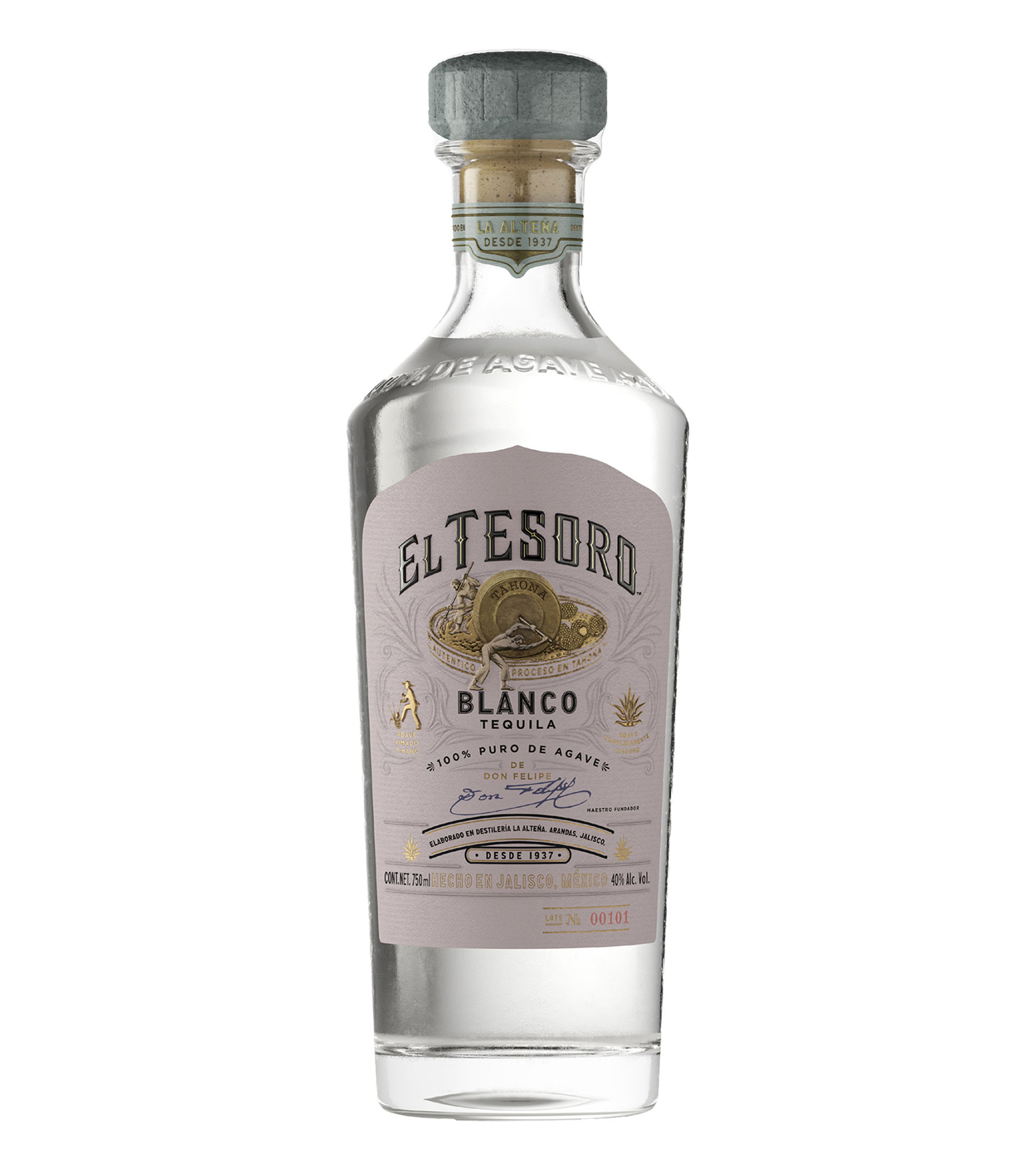 El Tesoro: Tequila Blanco El Tesoro, 750 ml | El Palacio de Hierro