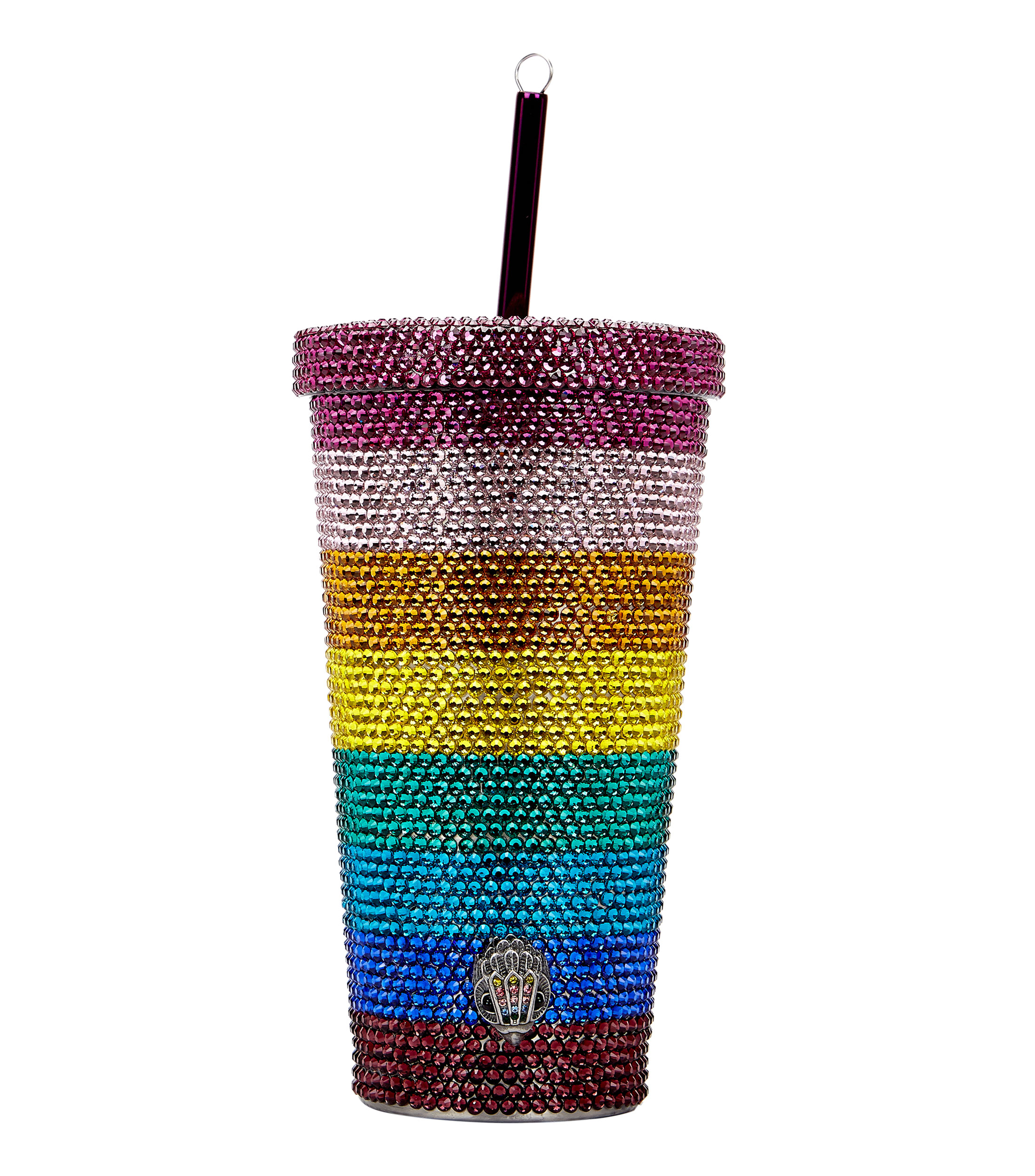 Vaso con tapa y popote Colors - Comprar en Vasos Pop