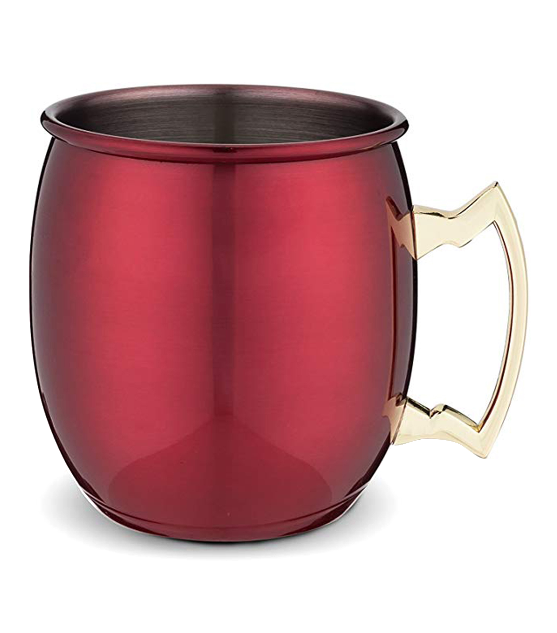 Bordallo Pinheiro. Fantasia - Taza Café con Platillo Rojo