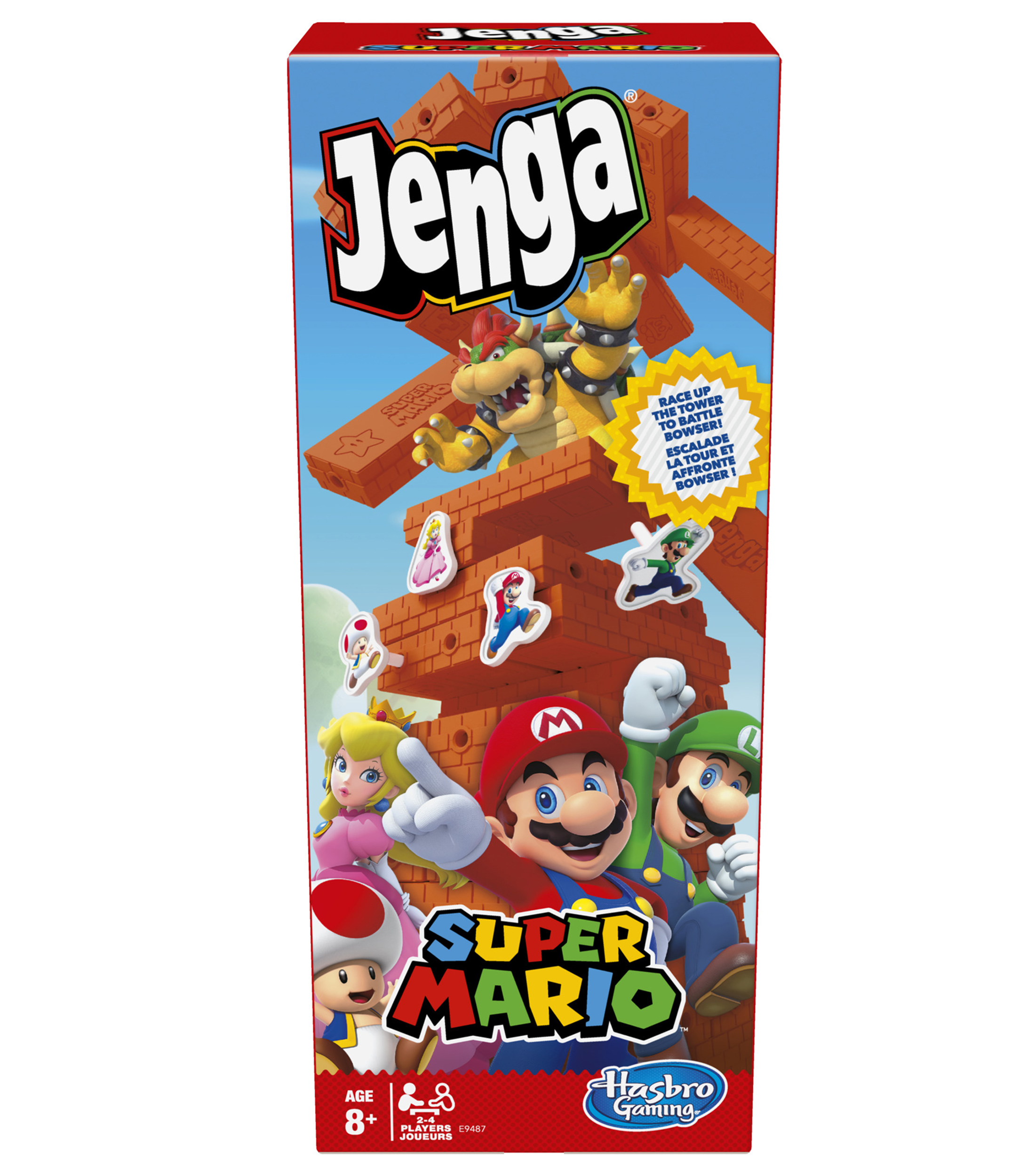 super mario jenga