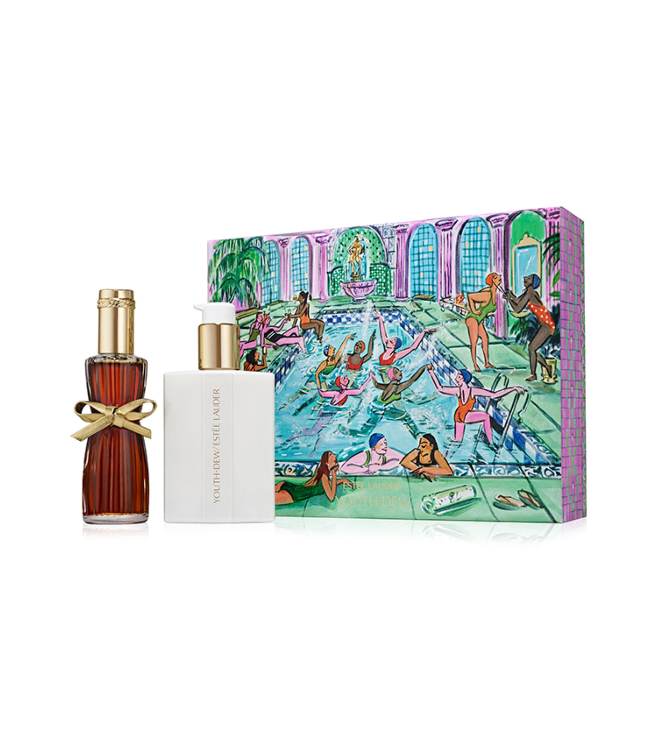 Est E Lauder Set De Fragancias Youth Dew Capture Joy Mujer El