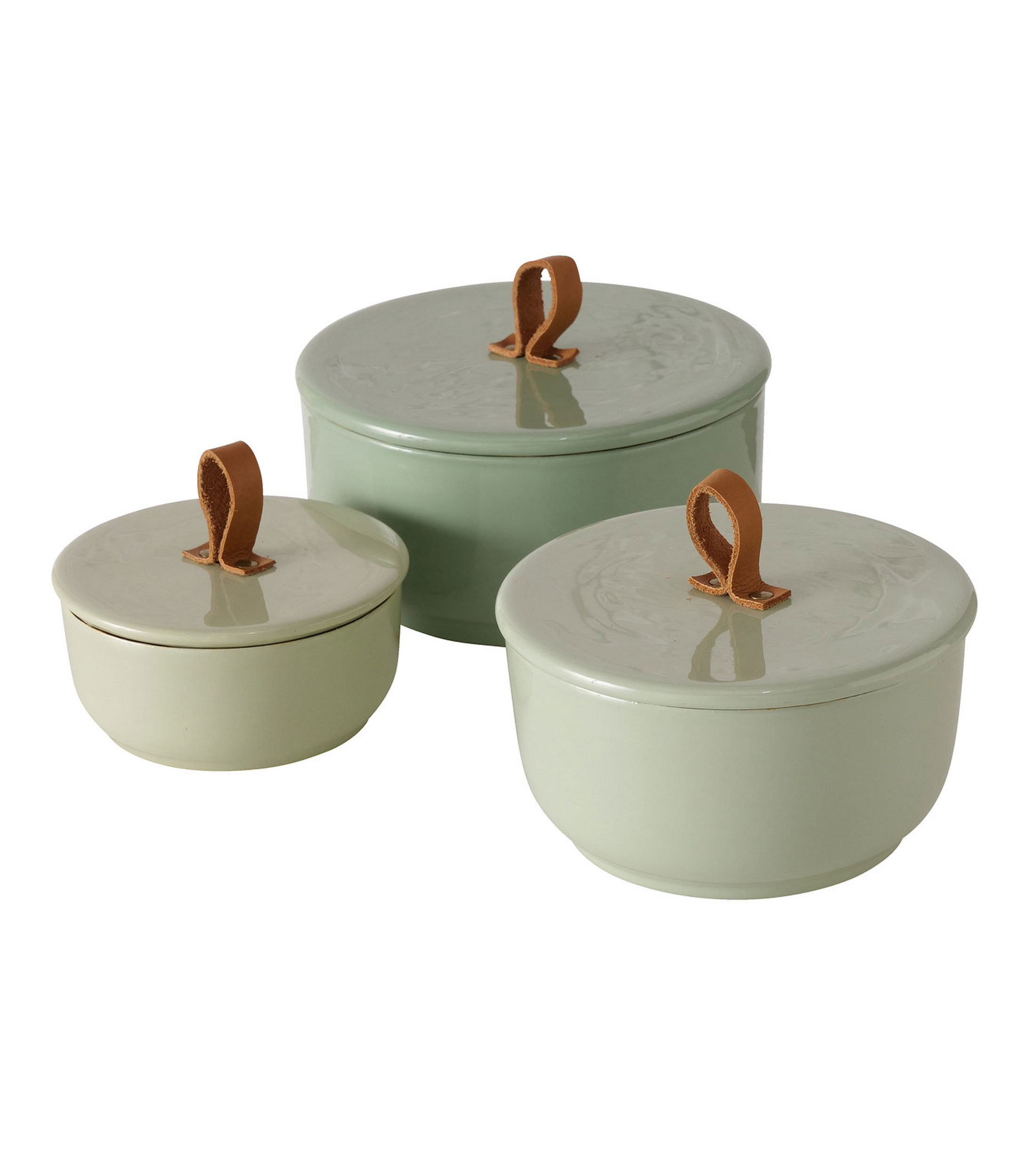 Set 3 Cajas Decorativas en materiales mixtos PH 1888