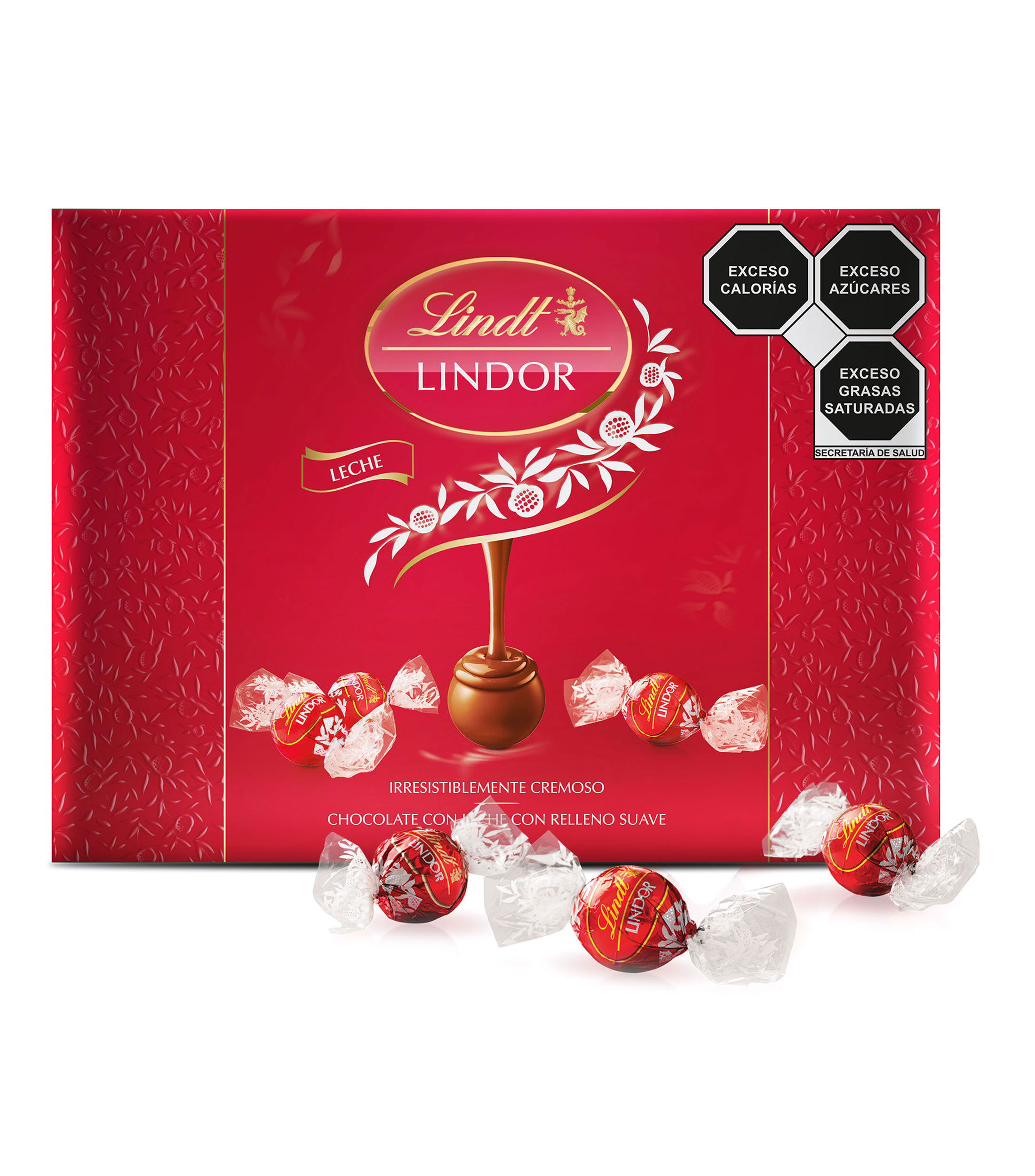 Lindt Chocolate Lindor Gift Box Leche, 288 g - El Palacio de Hierro