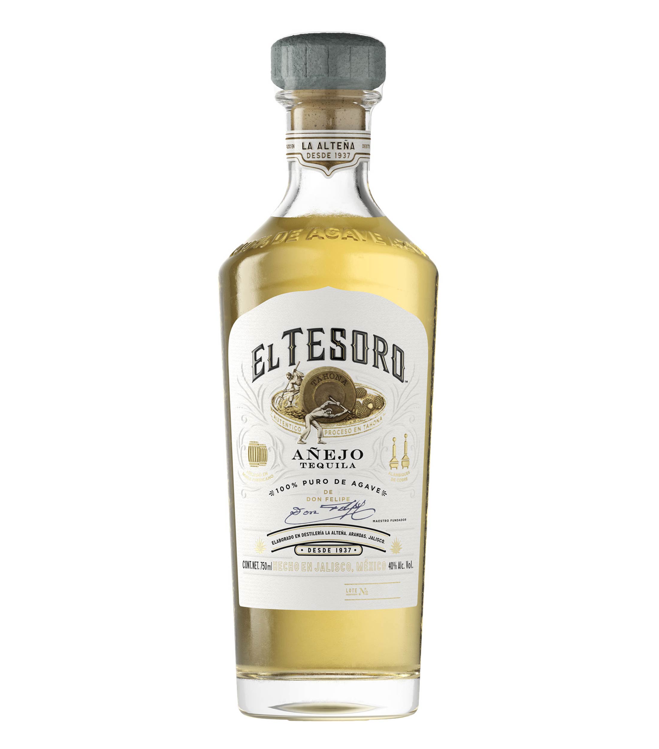 El Tesoro: Tequila Añejo El Tesoro, 750 ml | El Palacio de Hierro