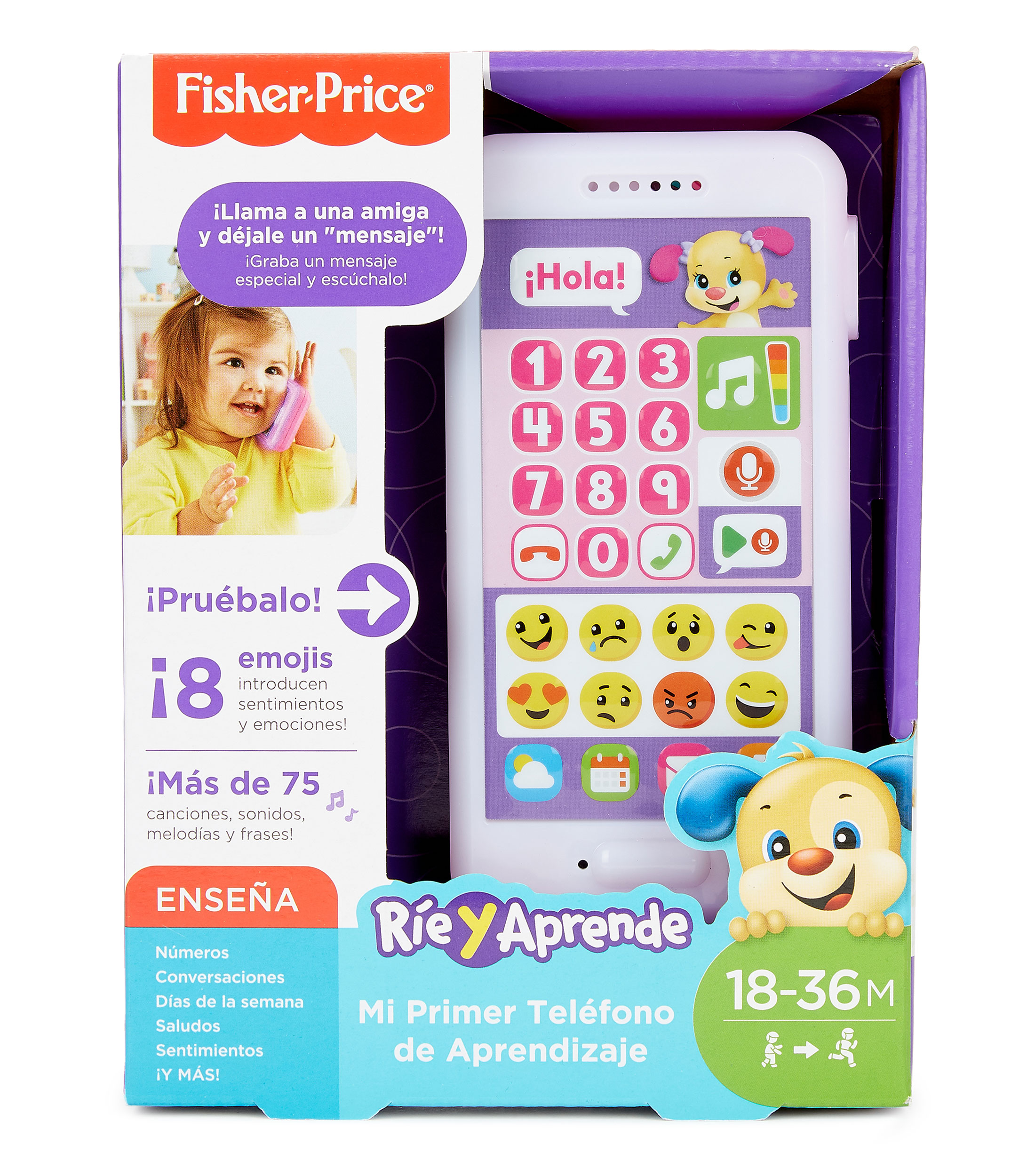 Fisher Price Mi Primer Telefono de Aprendizaje Rie y Aprende El Palacio de Hierro