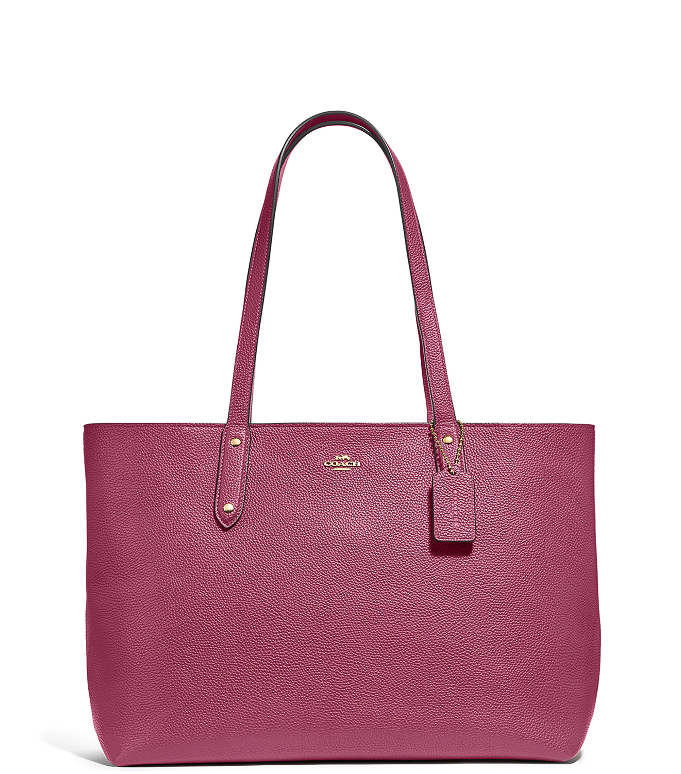 COACH Bolso tote de piel