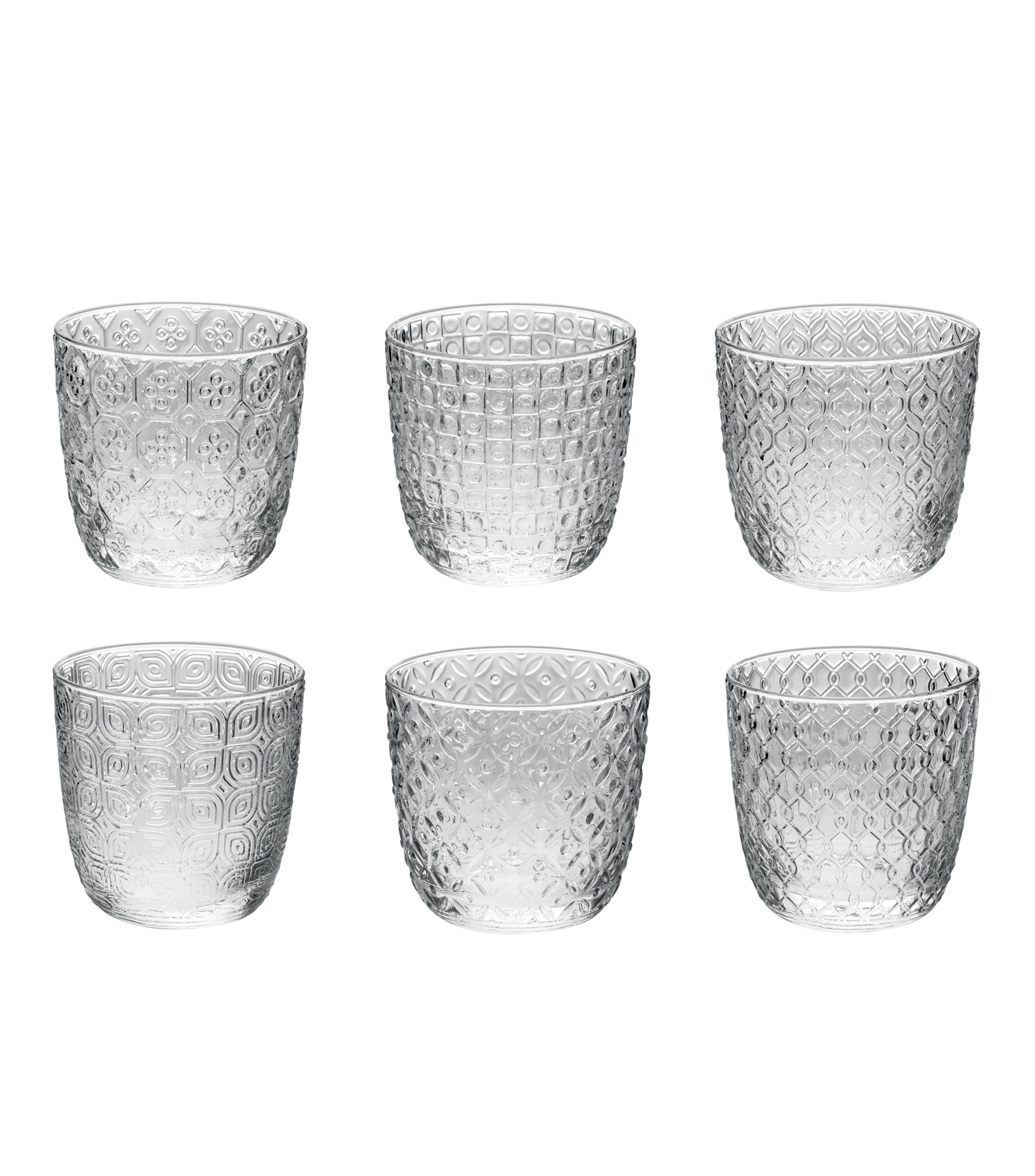 Set de 6 Vasos de Vidrio 26,5 cl Esprit