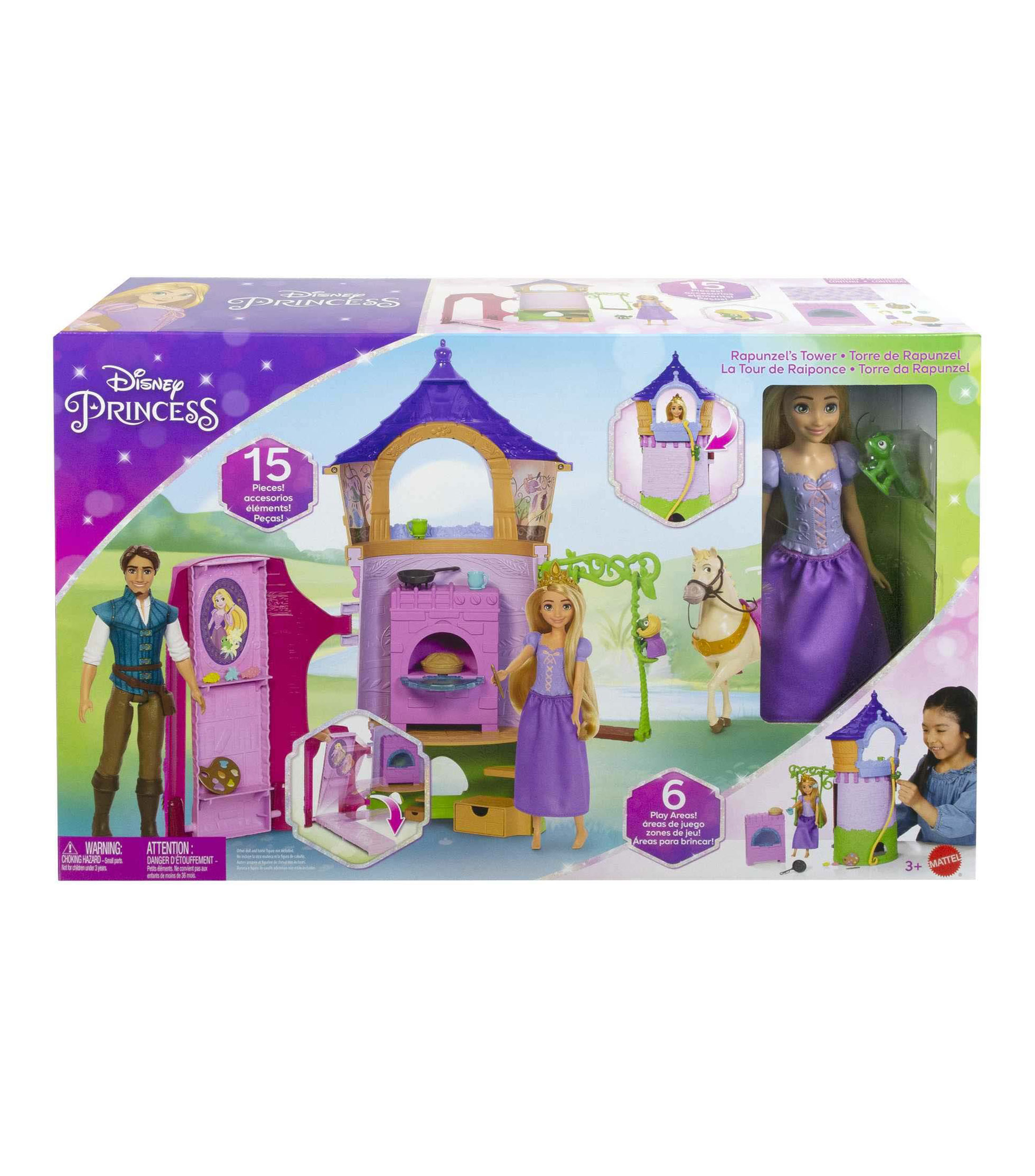 Disney Princess Casa de Muñecas - Torre de Rapunzel - El Palacio de Hierro