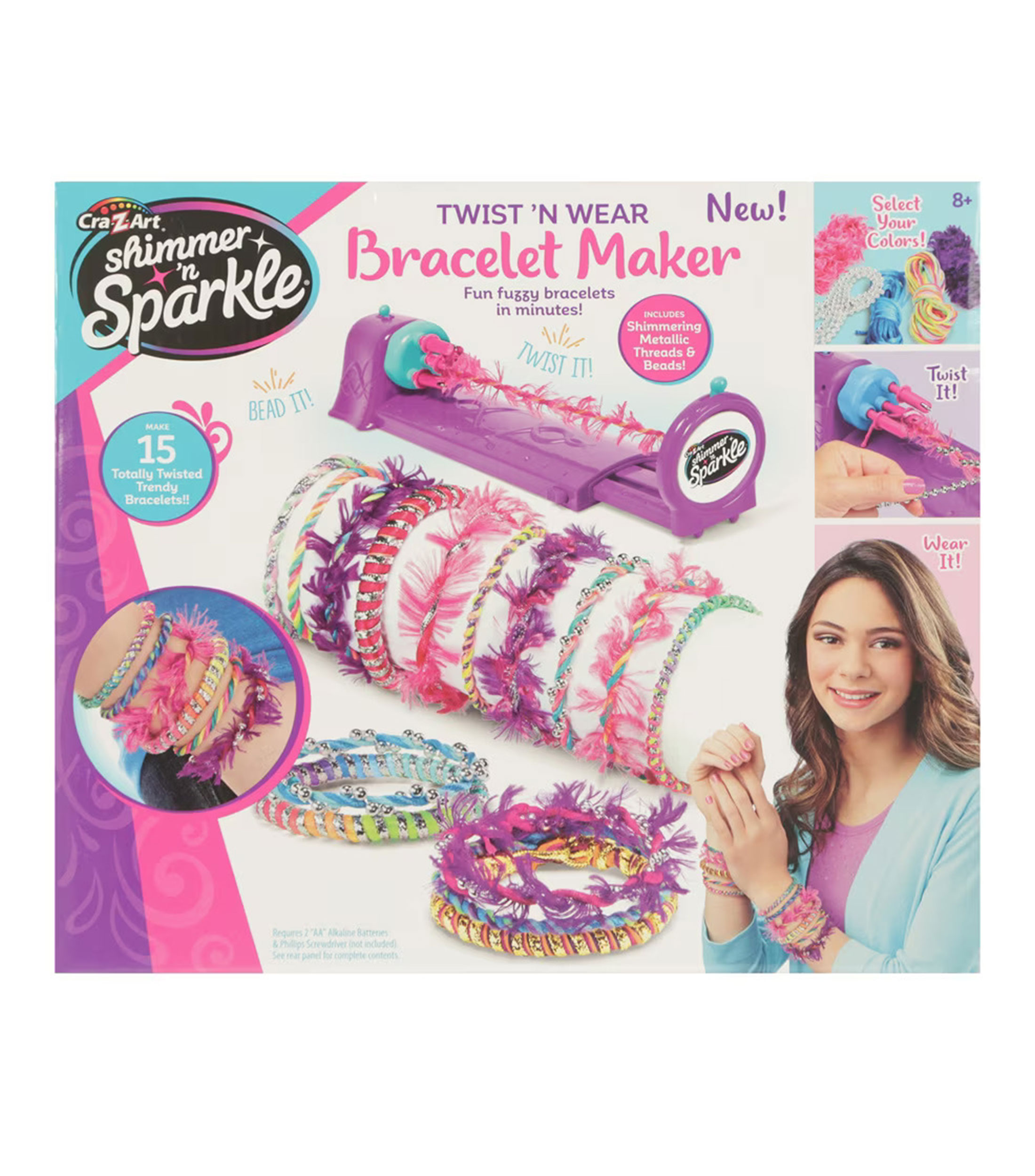 Shimmer 'n Sparkle Kit Para Hacer Pulseras Elásticas con Ofertas en  Carrefour