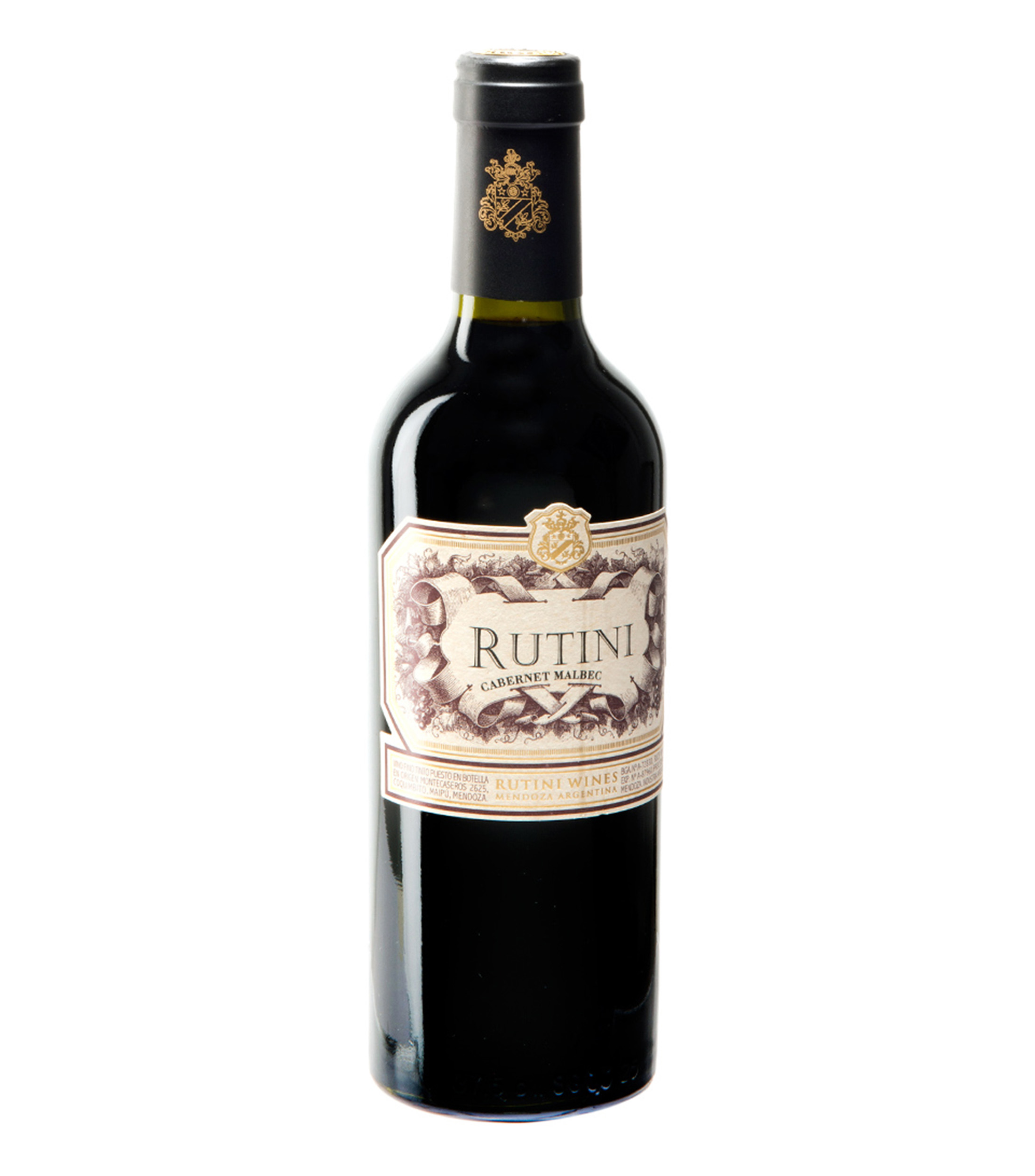 Rutini Vino Tinto Cabernet Sauvignon Malbec 375 Ml El Palacio De Hierro