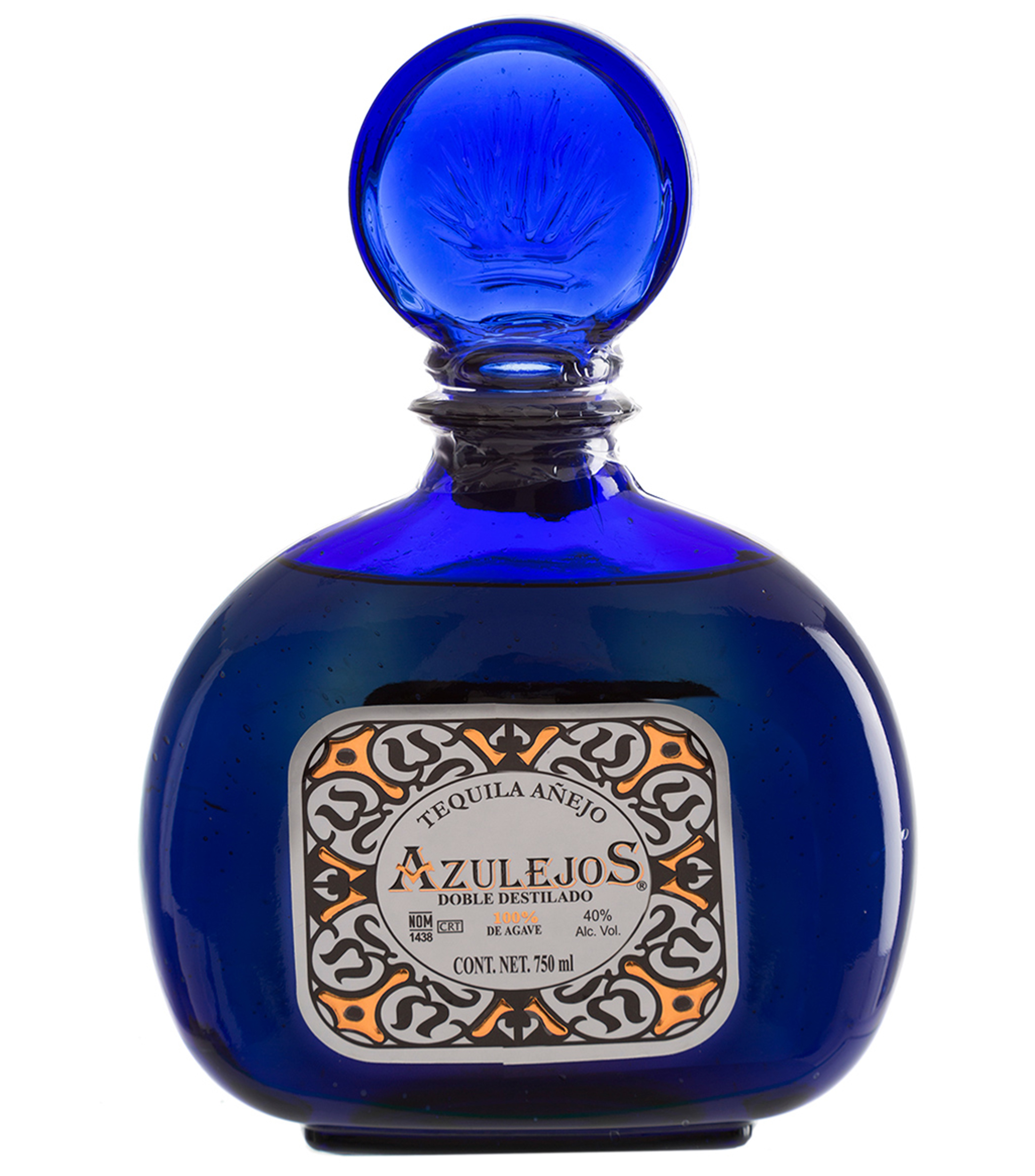 Los Azulejos Tequila Añejo, 750 ml - El Palacio de Hierro