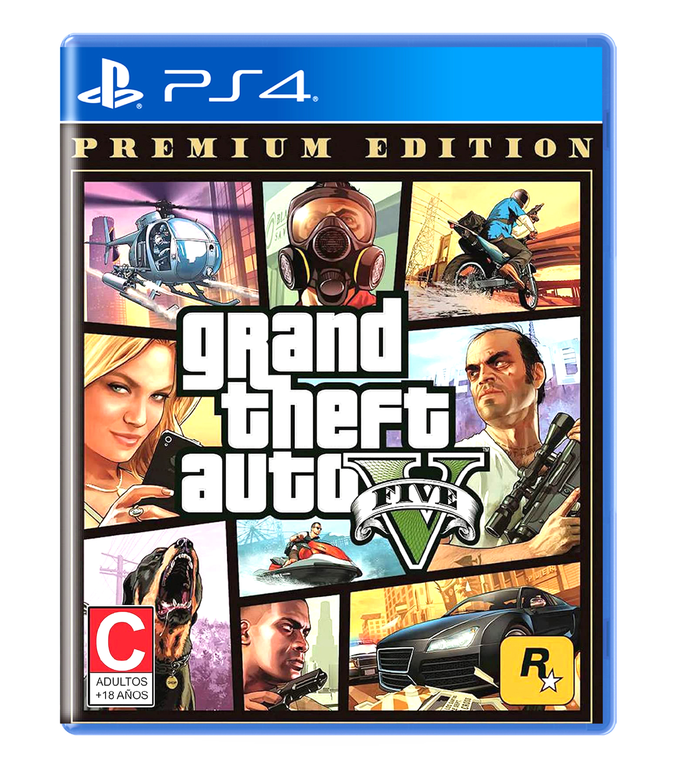 PlayStation Grand Theft Auto V: Edición Online Premium PS4 - El Palacio